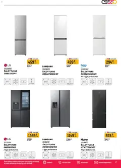Senukai leidinys galioja nuo 06.05.2026 | Puslapis: 17 | Prekių: Šaldytuvas