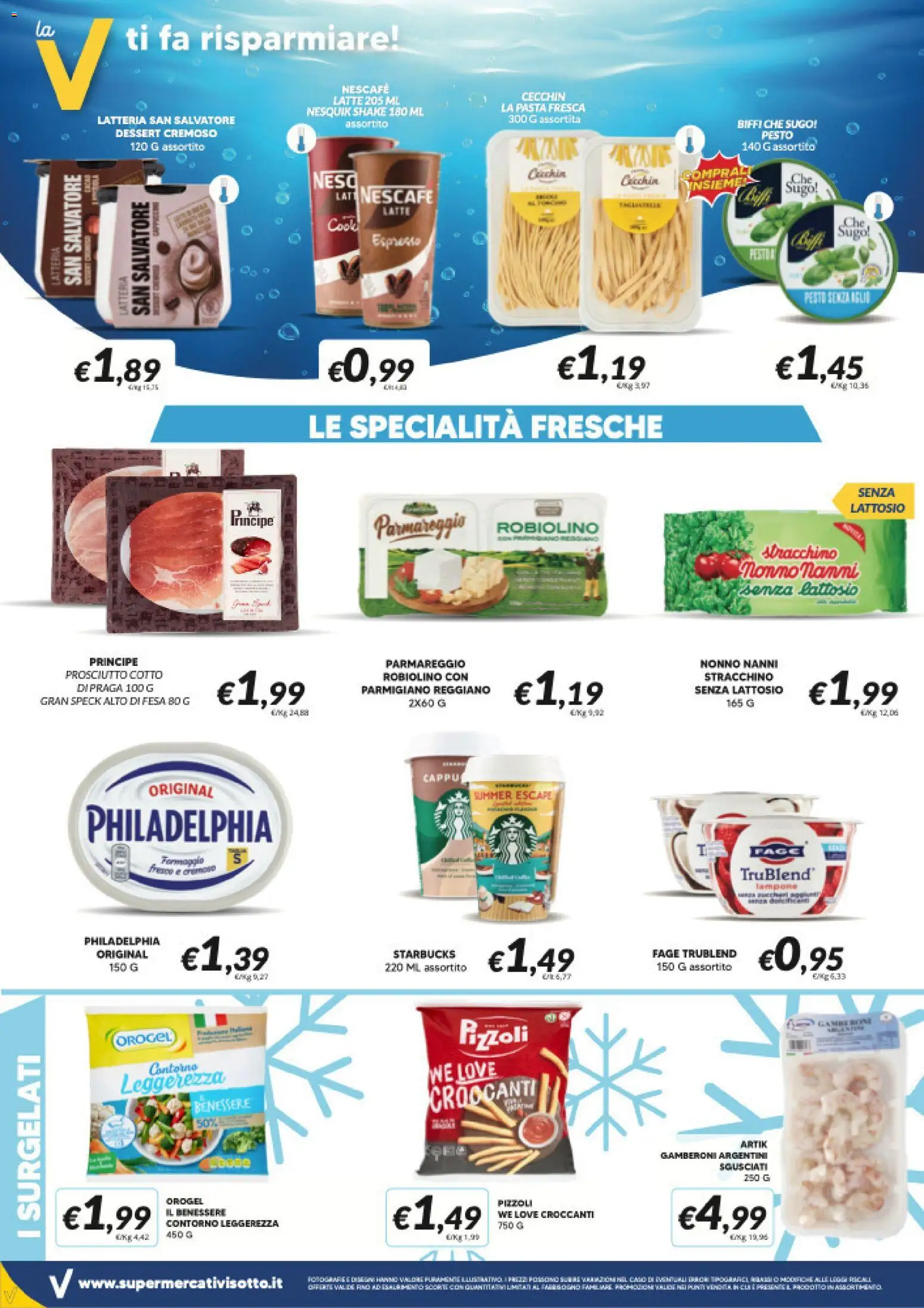 Volantino Visotto del 12/08/2026 | Pagina: 4 | Prodotti: Pesto, Lampone, Specialità, Dessert