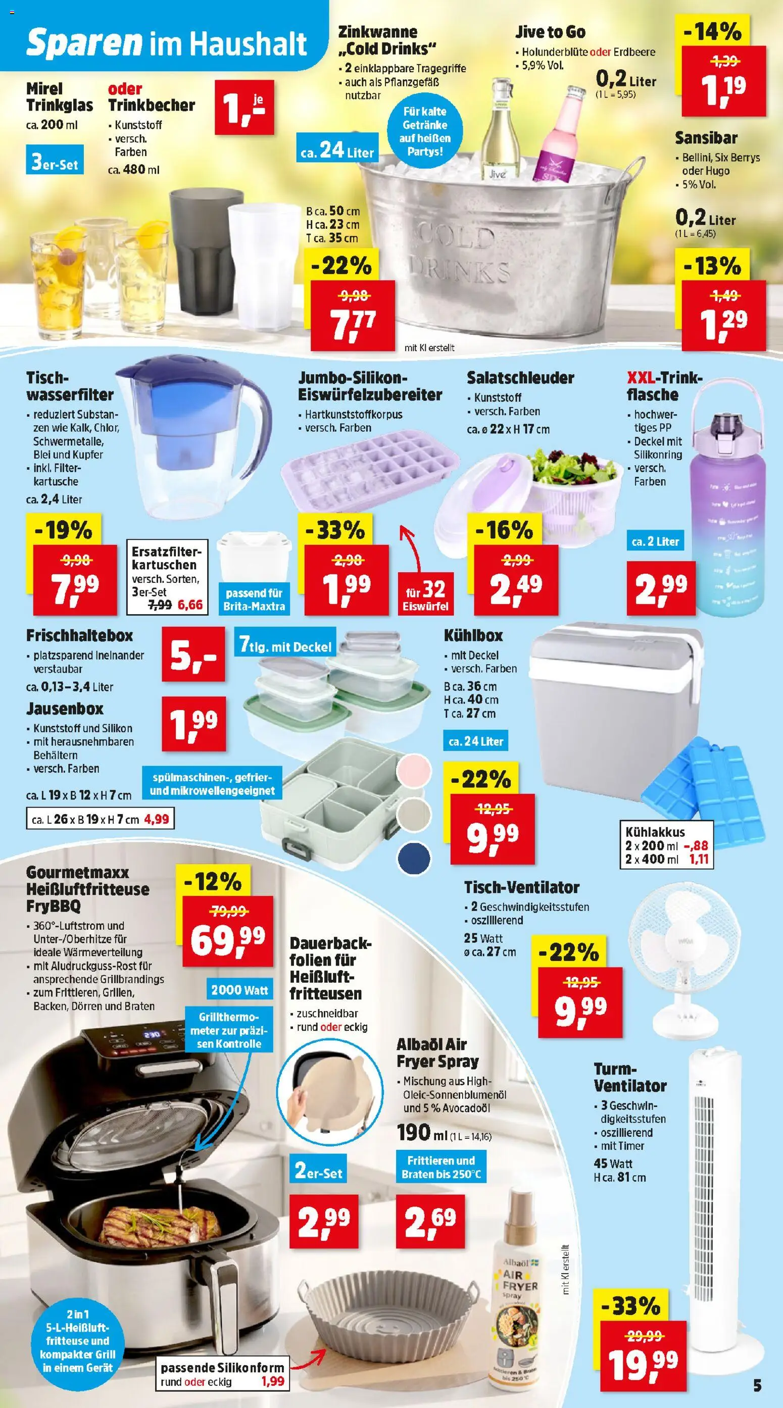 Thomas Philipps Flugblatt gültig ab 13.07.2026 | Seite: 9 | Produkte: Grill, Ventilator, Tisch