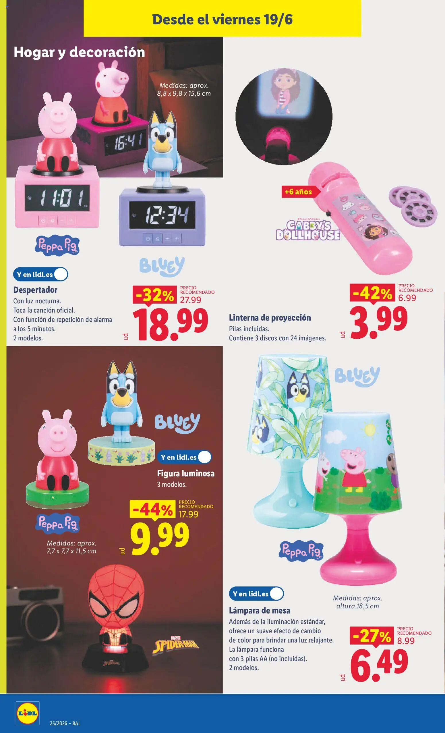 Lidl folleto de bazar Baleares │ válido desde el 15.06.2026 | Página: 30 | Productos: Κοσμήματα, Despertador, Galette de chaise, Mesa