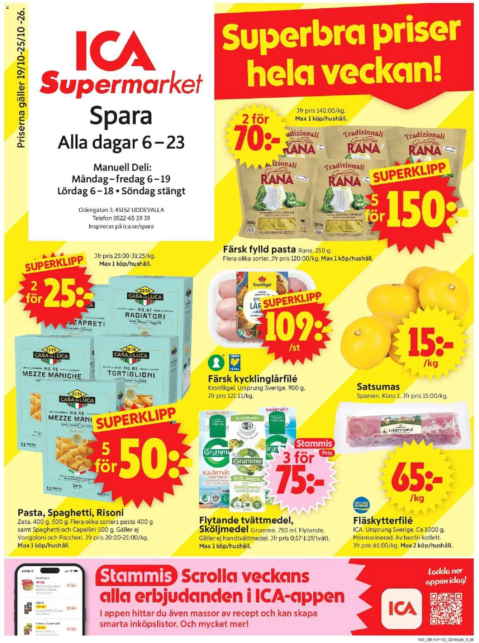Ica Supermarket Måndag 19 Oktober