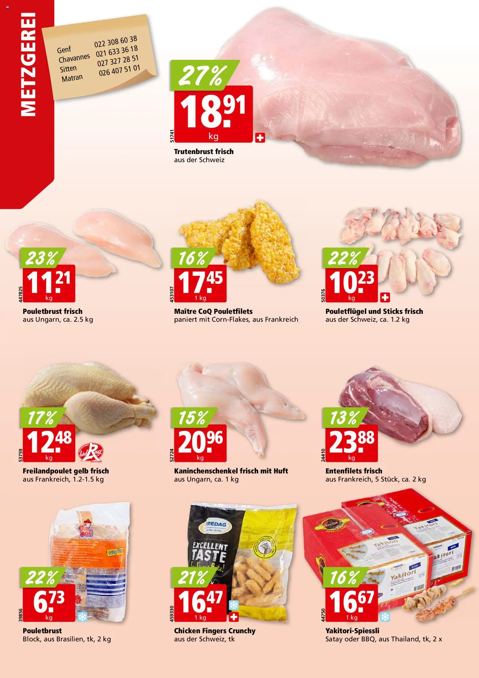 Aligro aktionen Chavannes, Matran, Genf, Sitten – gültig ab 18.05.2026 | Seite: 6
