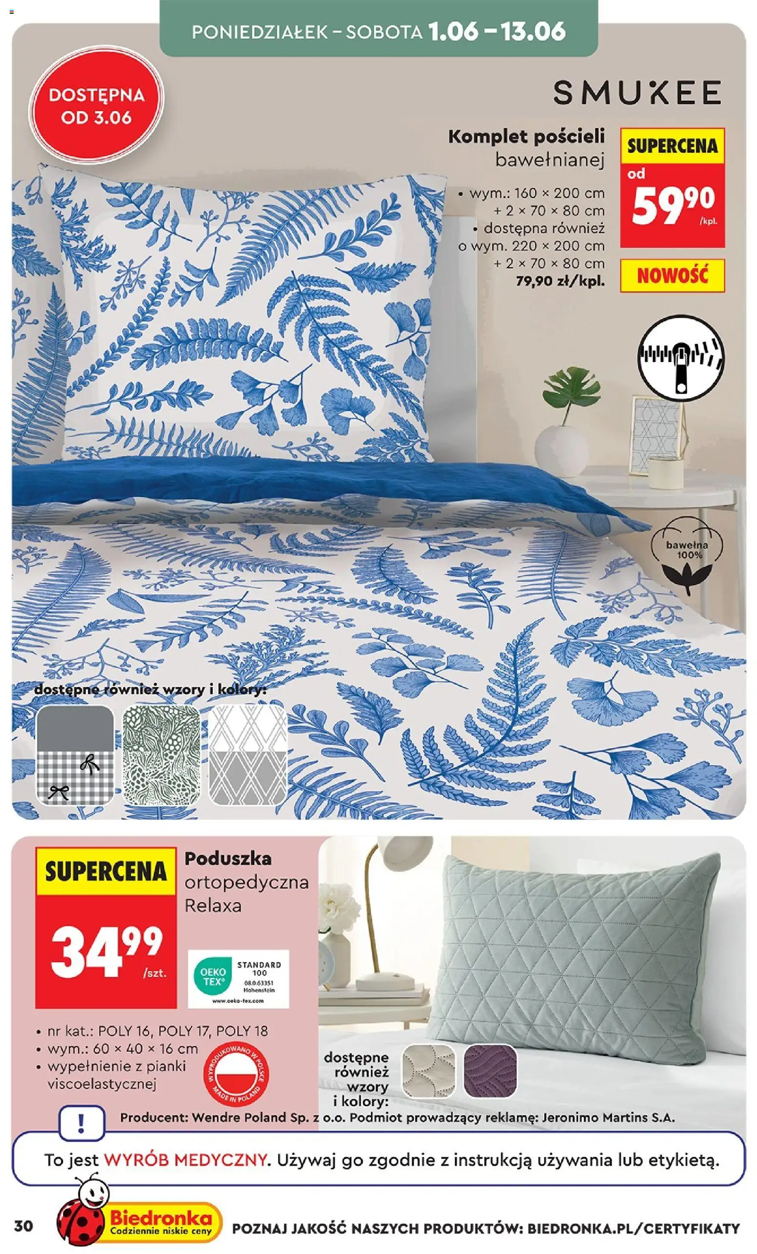 Biedronka Polsko leták - Hity i inspiracje od 30.05.2026 | Strana: 30