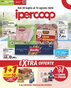 Anteprima del volantino Ipercoop volantino Milano valido a partire dal 30/07/2026