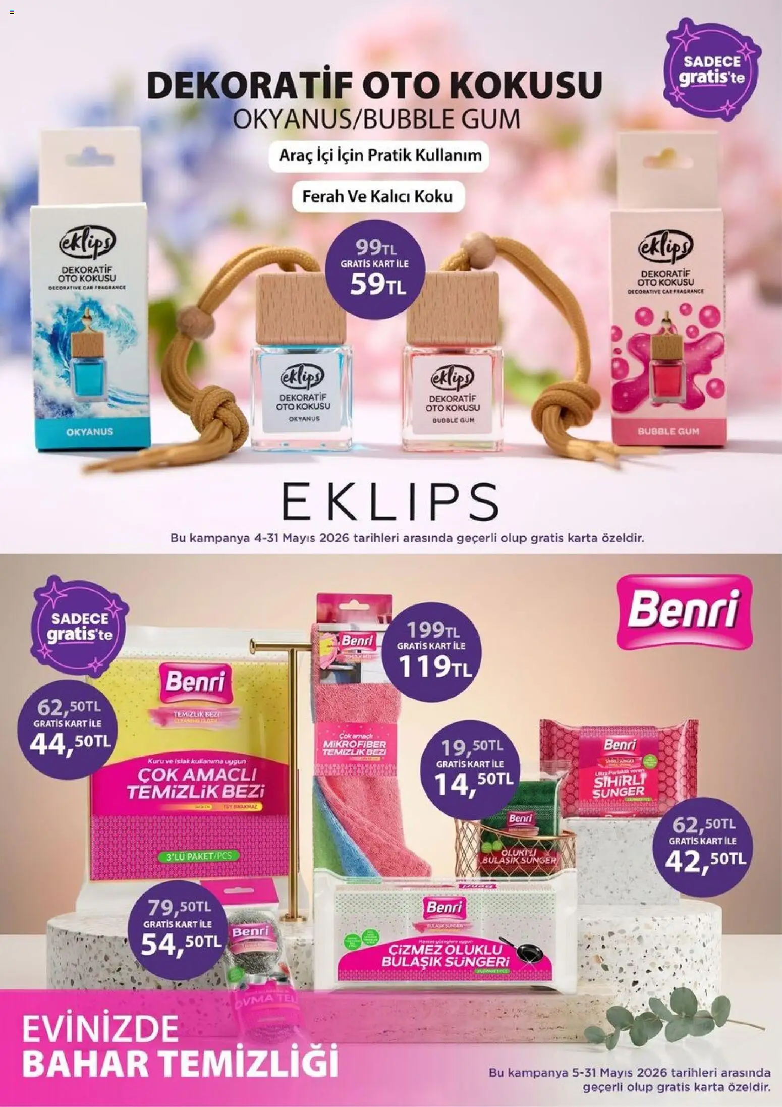 Gratis Katalog - 05.05.2026 tarihinden itibaren geçerlidir | Sayfa: 59 | Ürünler: Koku