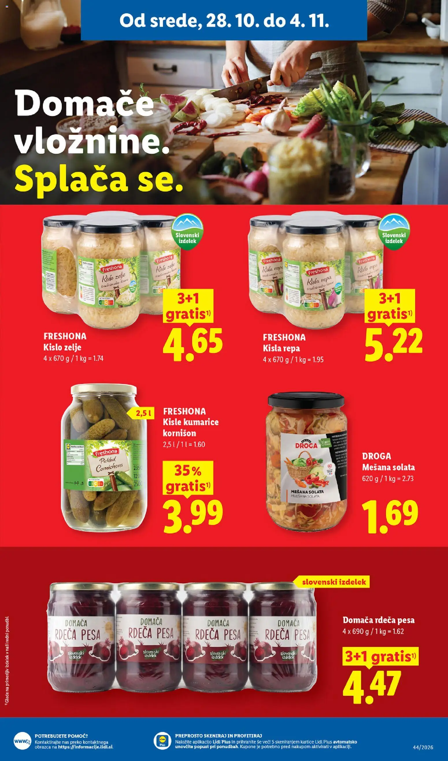 Novi Lidl katalog ponudbe – veljaven od 28.10.2026 | Stran: 19