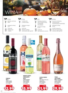 Náhled letáku Kaufland Polsko leták - Barek od 15.10.2026 | Strana: 24 | Produkty: Moscato, Frizzante, Mojito