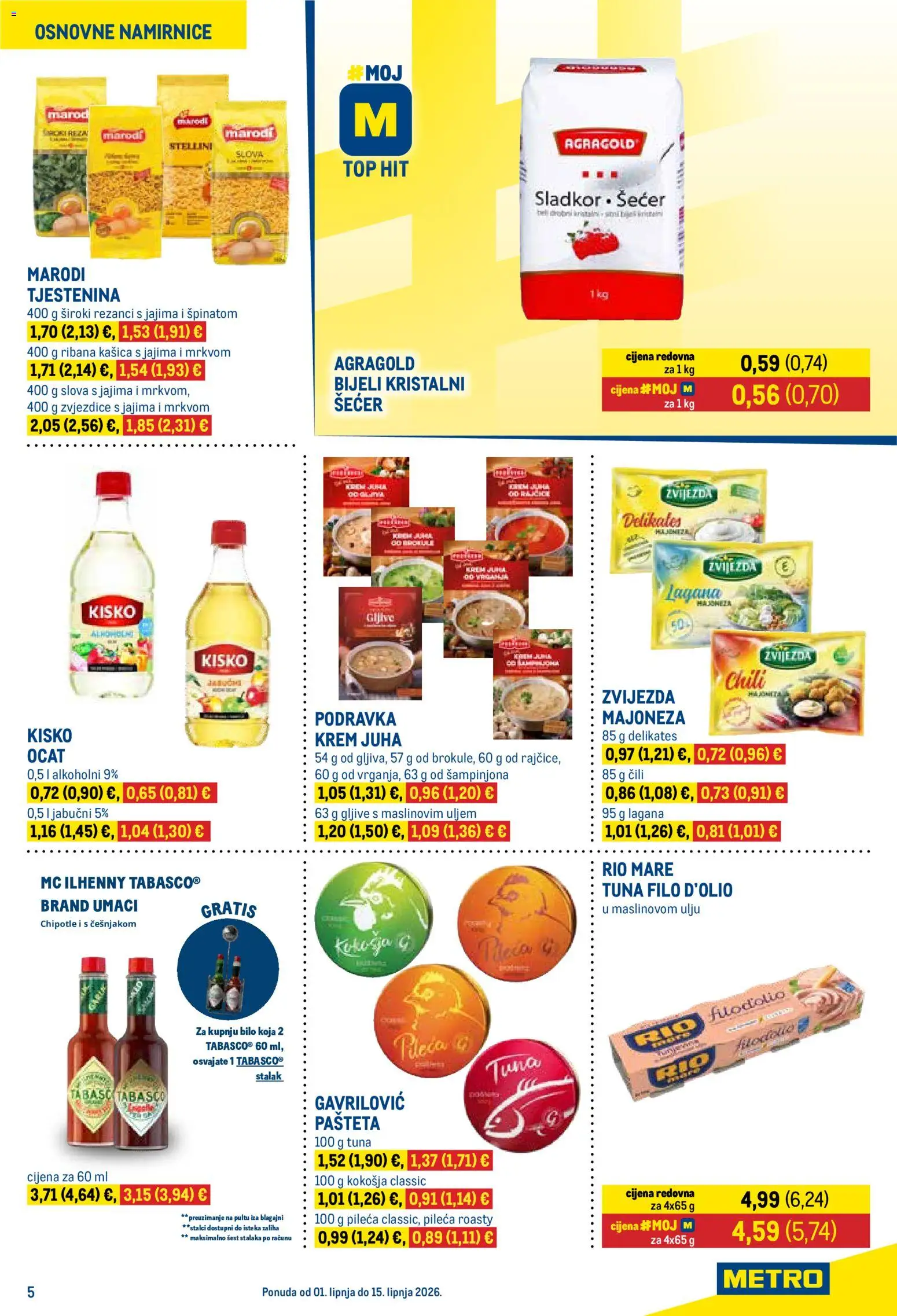 🛒 Metro katalog od 📆 01.06.2026 ➤ Pogledaj akcije sada!🔥 | Hrvatska