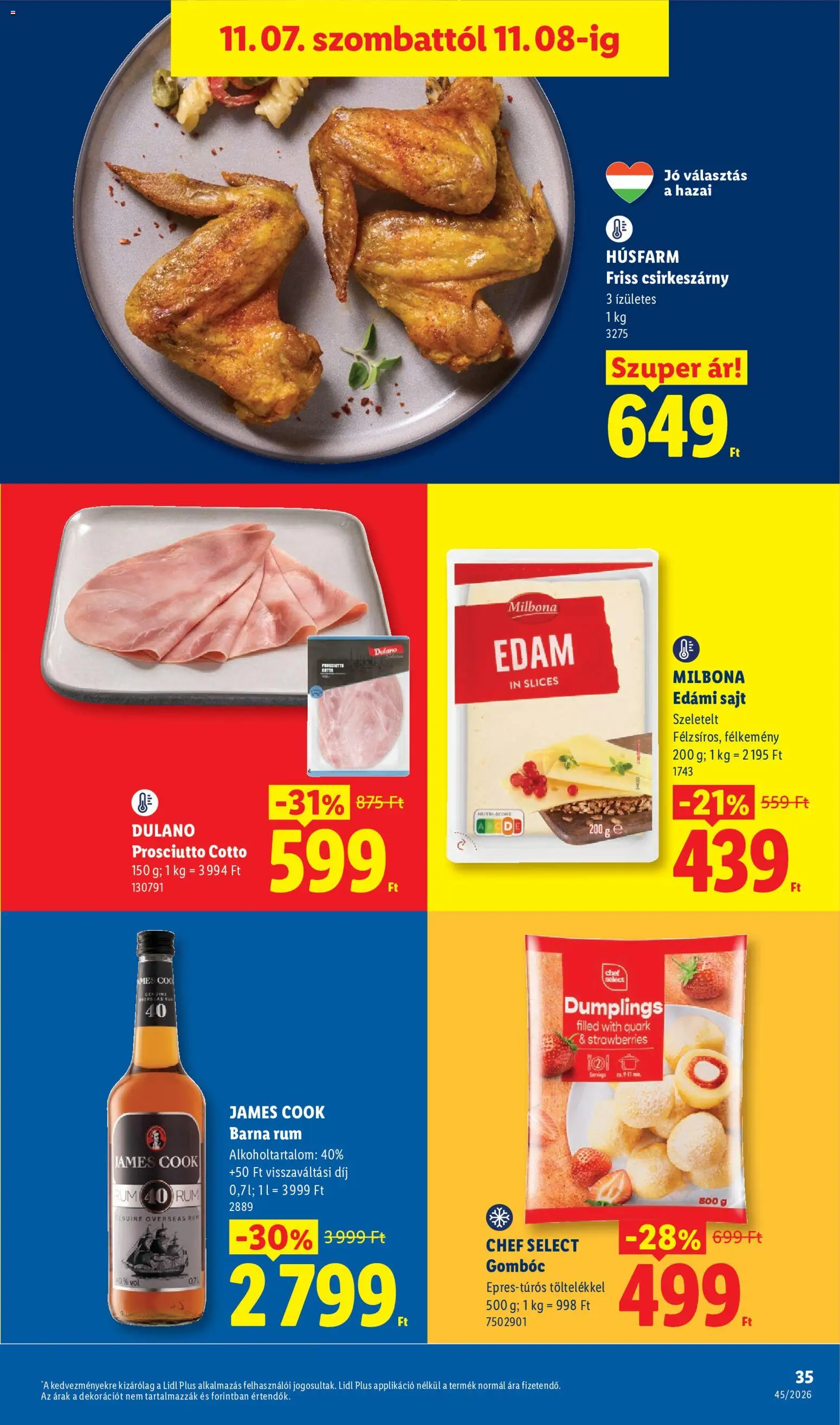 Lidl akciós ujság - amely érvényes a következő dátumtól: 2026.11.05. | Oldal: 35