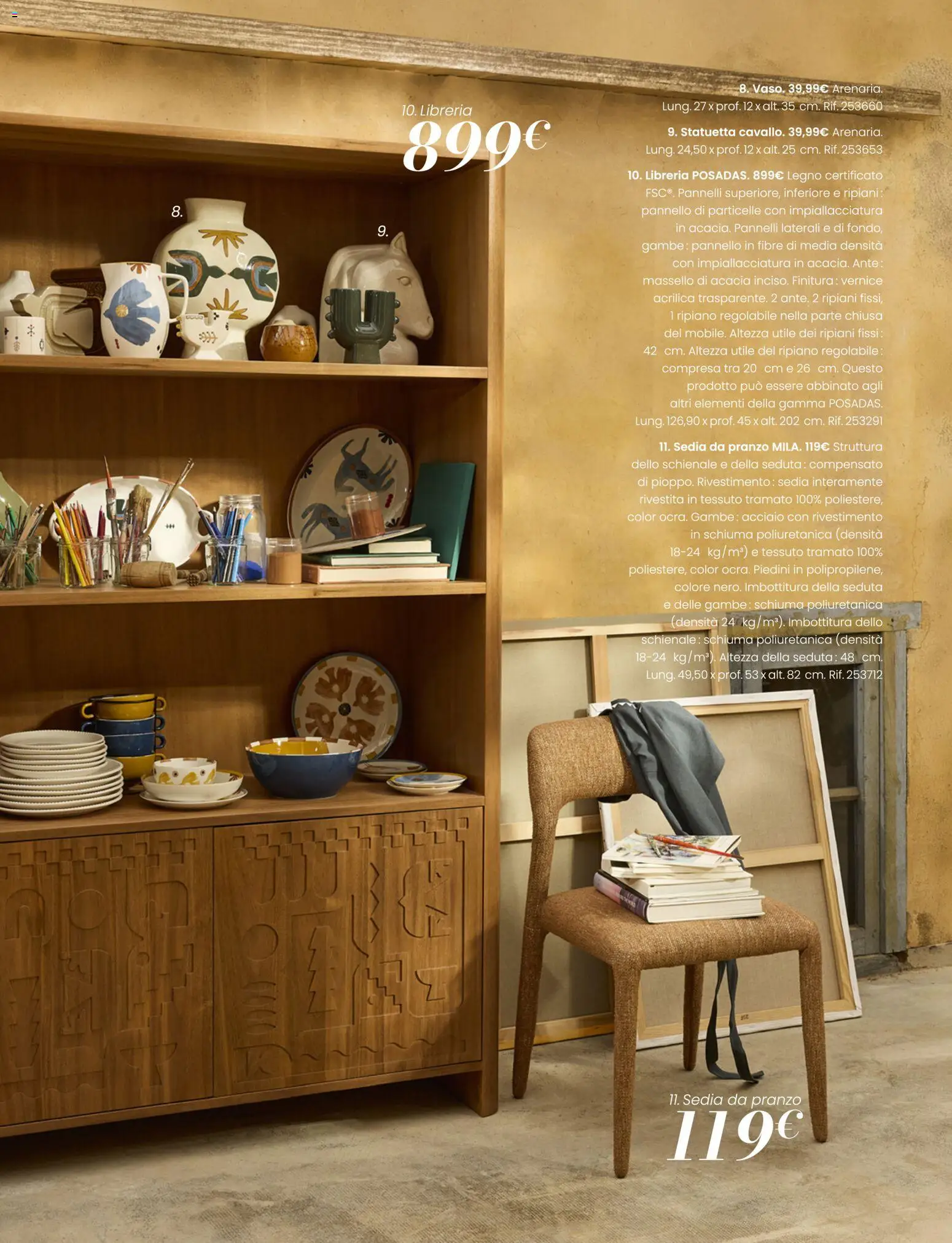 Volantino Maisons du Monde del 23/09/2026 | Pagina: 49 | Prodotti: Ripiano, Schiuma, Libreria, Sedia