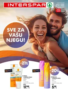 Interspar katalog Sve za vašu njegu - Pregled kataloga iz trgovine Interspar, vrijedi od 04.06.2026