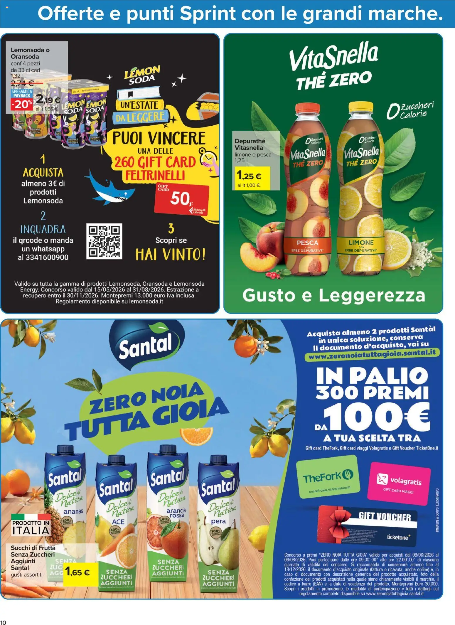 Volantino Carrefour del 24/07/2026 | Pagina: 10 | Prodotti: Limone, Ananas, Pera, The