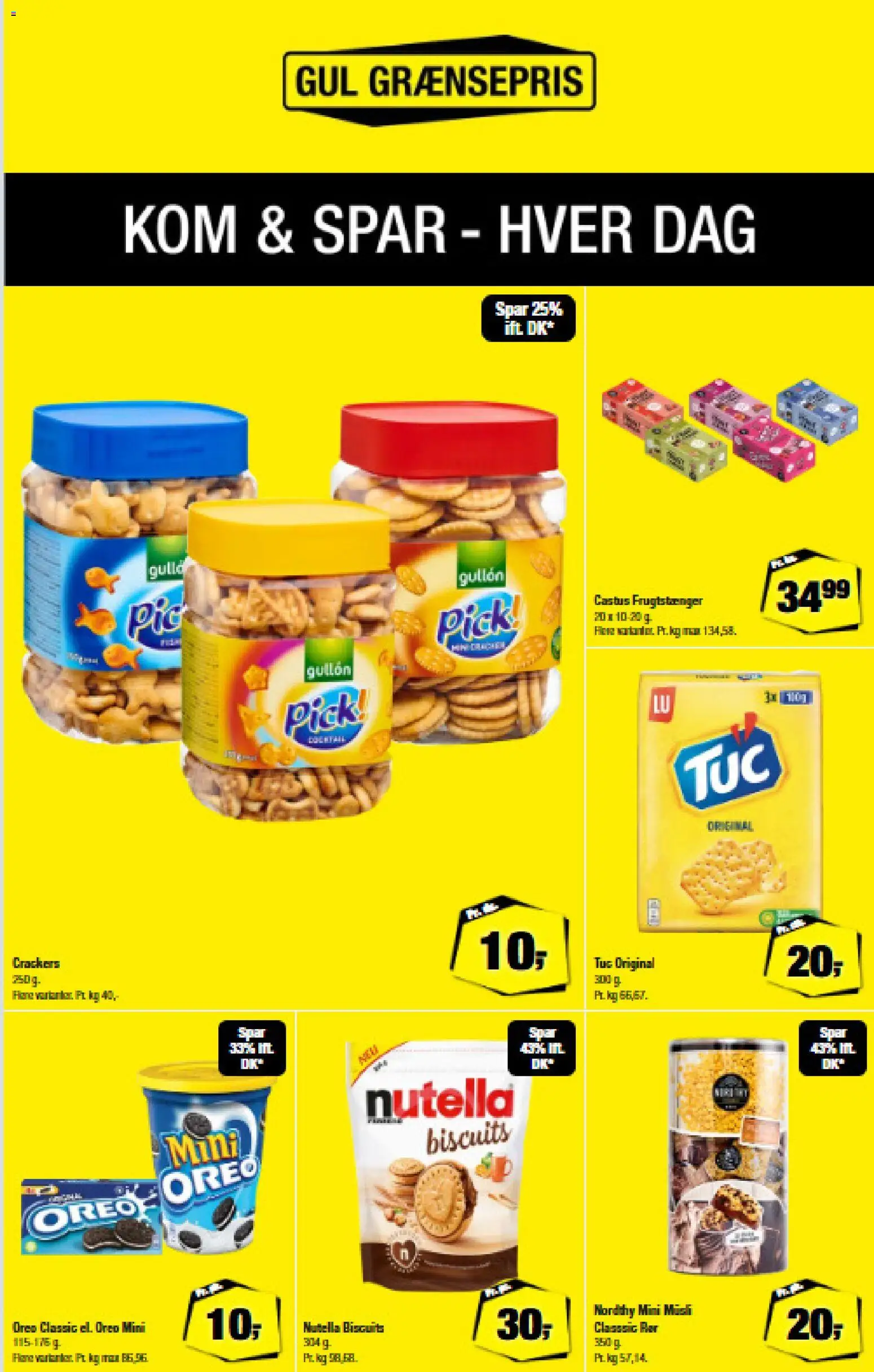 Calle tilbudsavis – gyldig fra 08/07/2026 | Side: 3 | Produkter: Nutella, Oreo