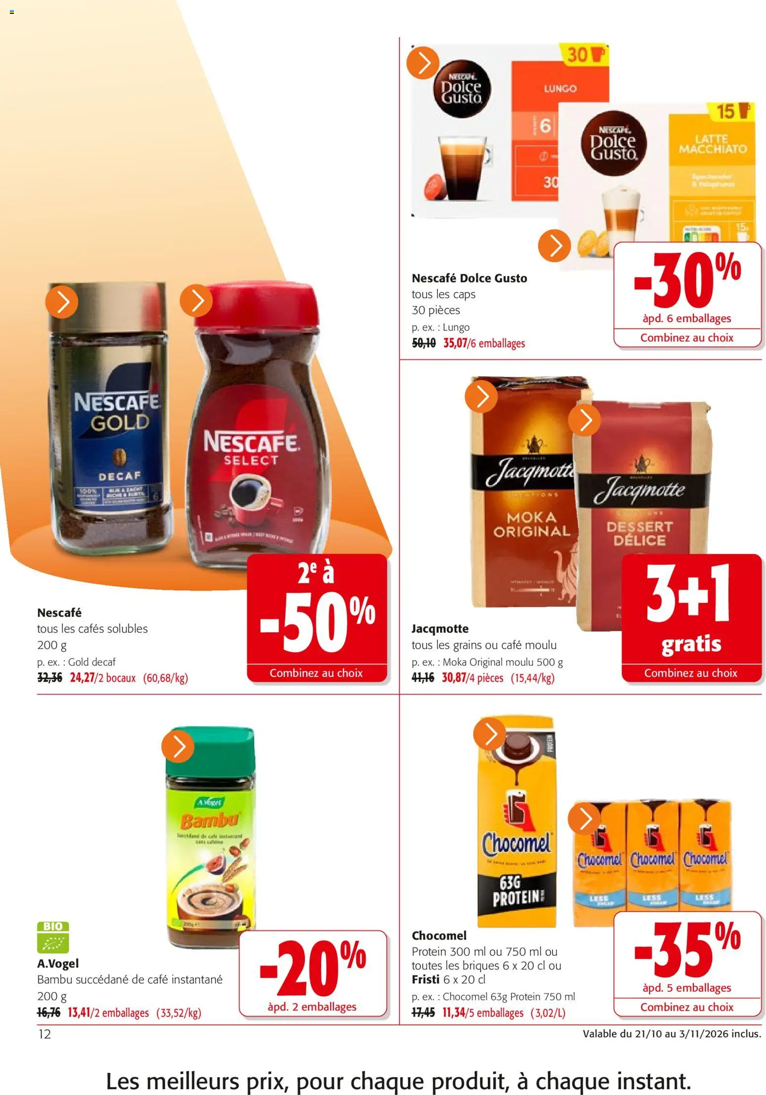 {H1} | Pagina: 12 | Producten: Dessert, Nescafe