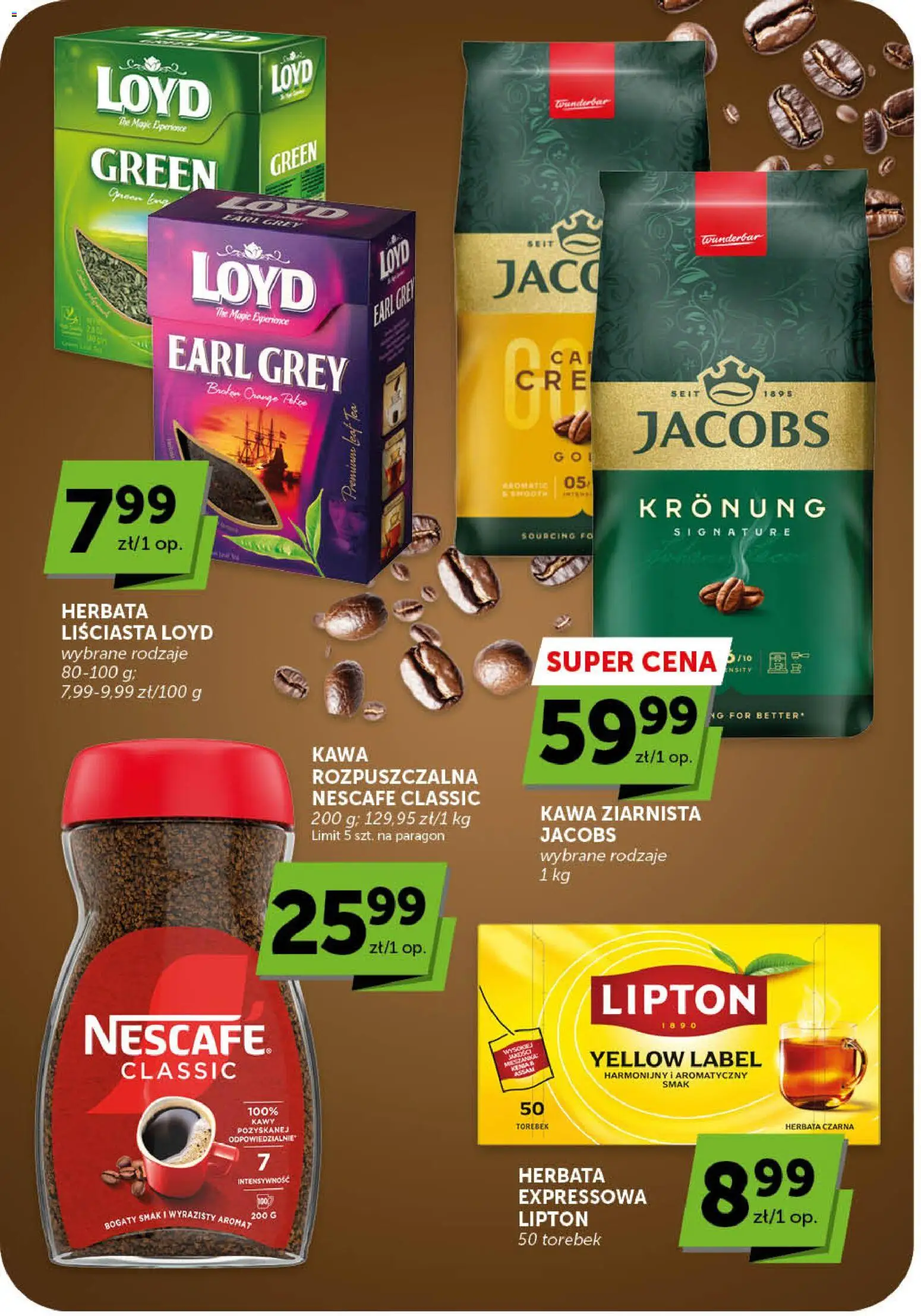 ABC gazetka od 14.05.2026 | Strona: 25 | Produkty: Herbata liściasta, Nescafe, Kawa, Herbata