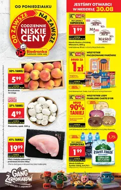 Pogląd oferty "Biedronka gazetka od poniedziałku" - ważna od 24.08.2026