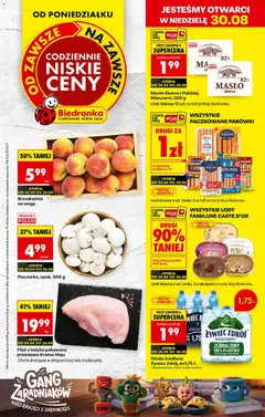 Pogląd oferty "Biedronka gazetka od poniedziałku" - ważna od 24.08.2026