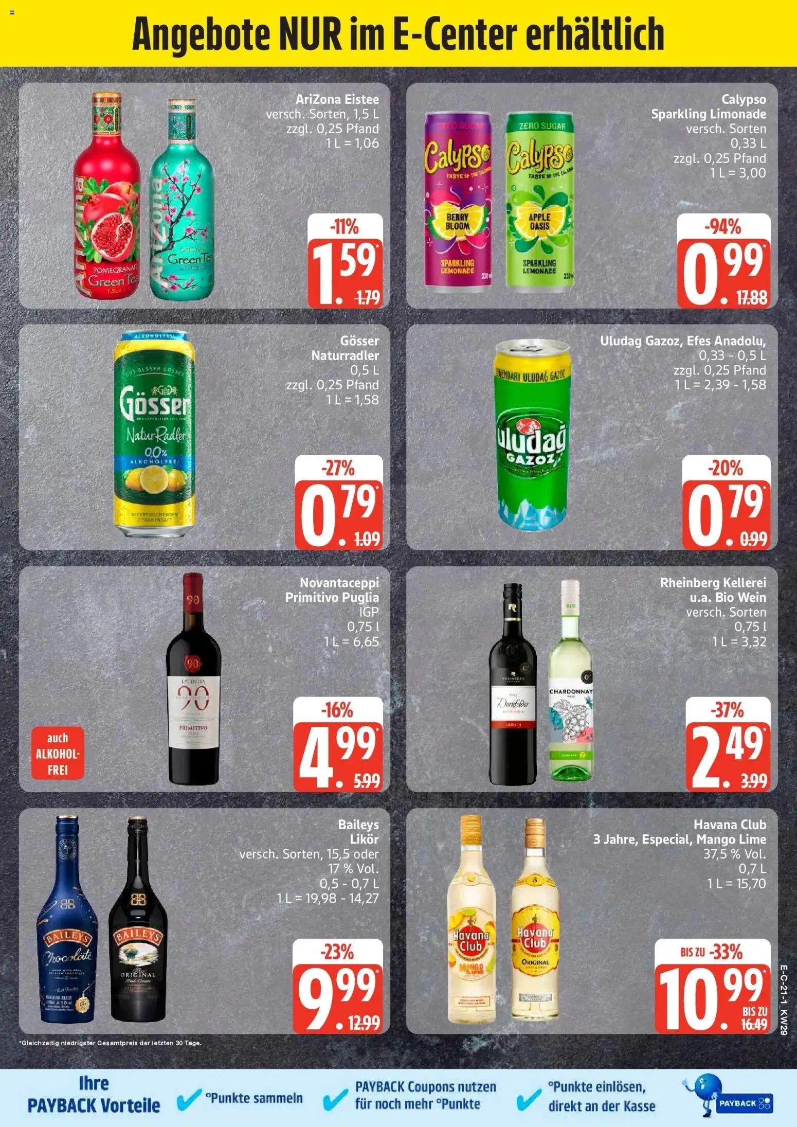 Marktkauf Prospekt Heide – gültig ab 13.07.2026 | Seite: 28 | Produkte: Havana club, Likör, Limonade, Radler