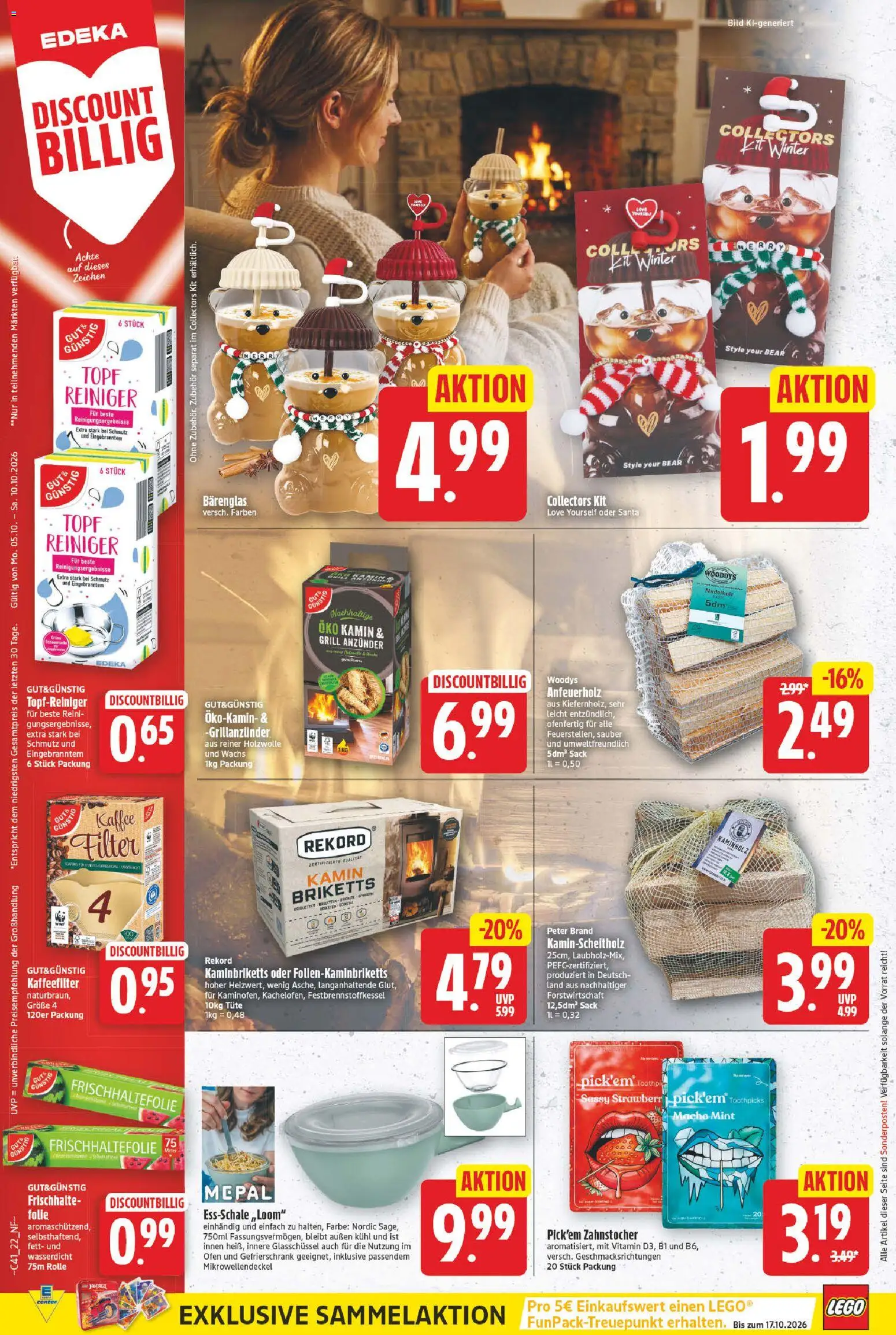 E center Prospekt – gültig ab 05.10.2026 | Seite: 22 | Produkte: Gefrierschrank, Ofen, Grill, Kamin