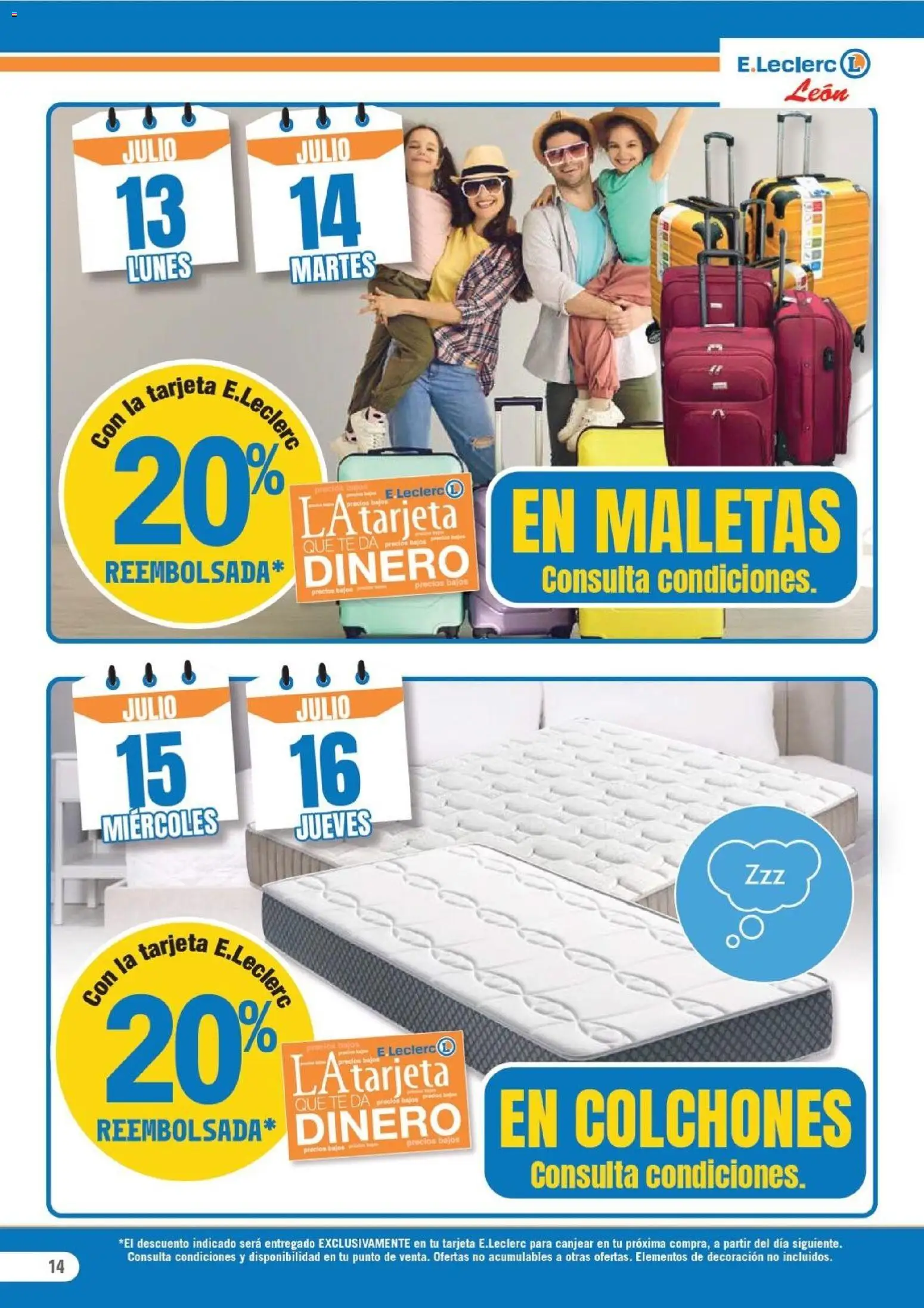 E.Leclerc folleto León │ válido desde el 08/07/2026 | Página: 14 | Productos: Té