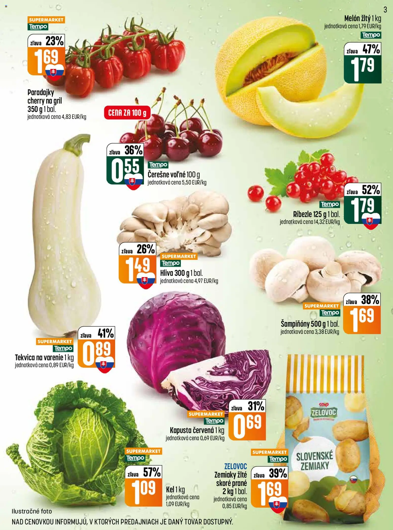 Nové COOP Jednota akcie – leták je platný od 16.07.2026 | Strana: 3