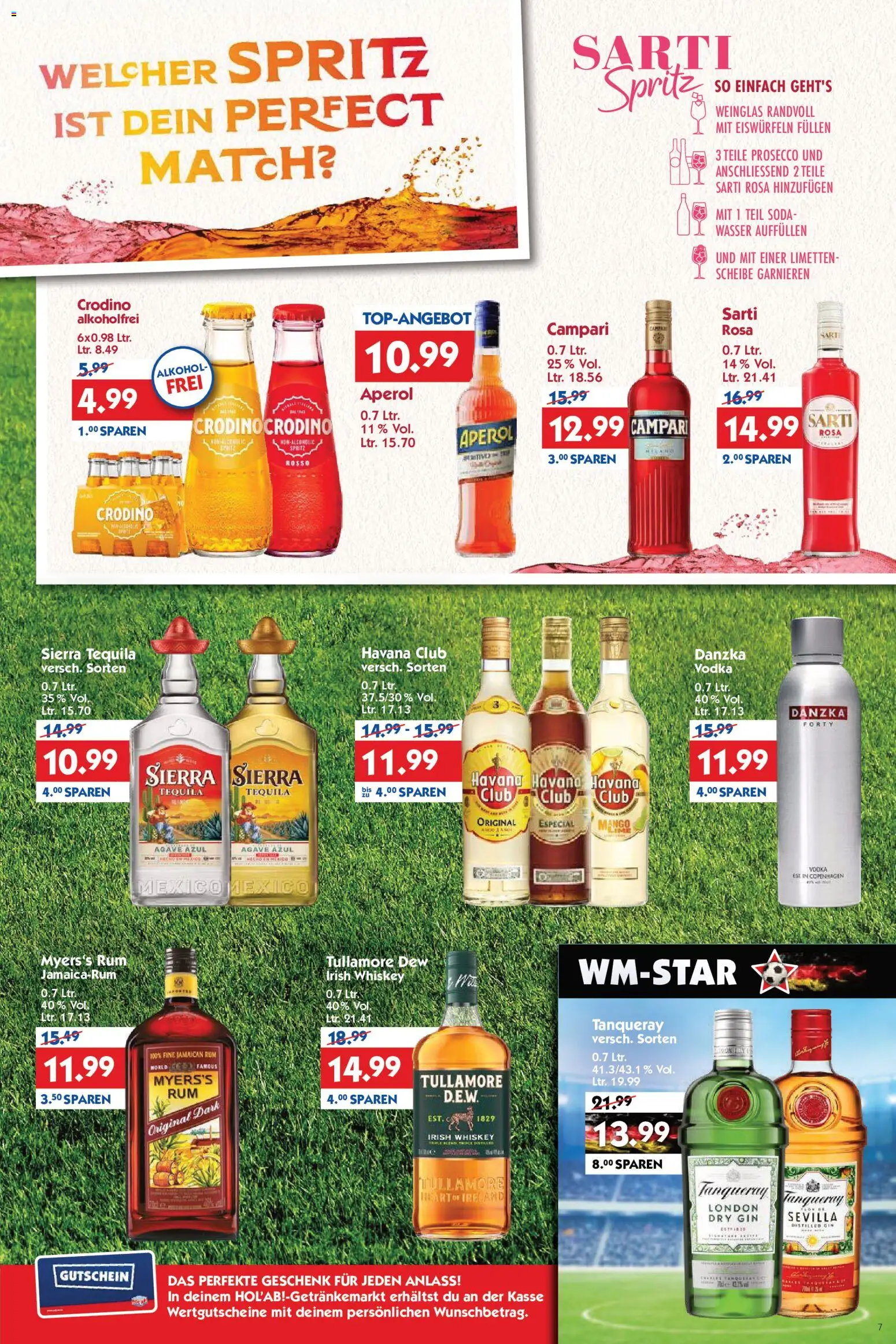 HOL’AB! Prospekt – gültig ab 13.07.2026 | Seite: 7 | Produkte: Campari, Rum, Prosecco, Vodka
