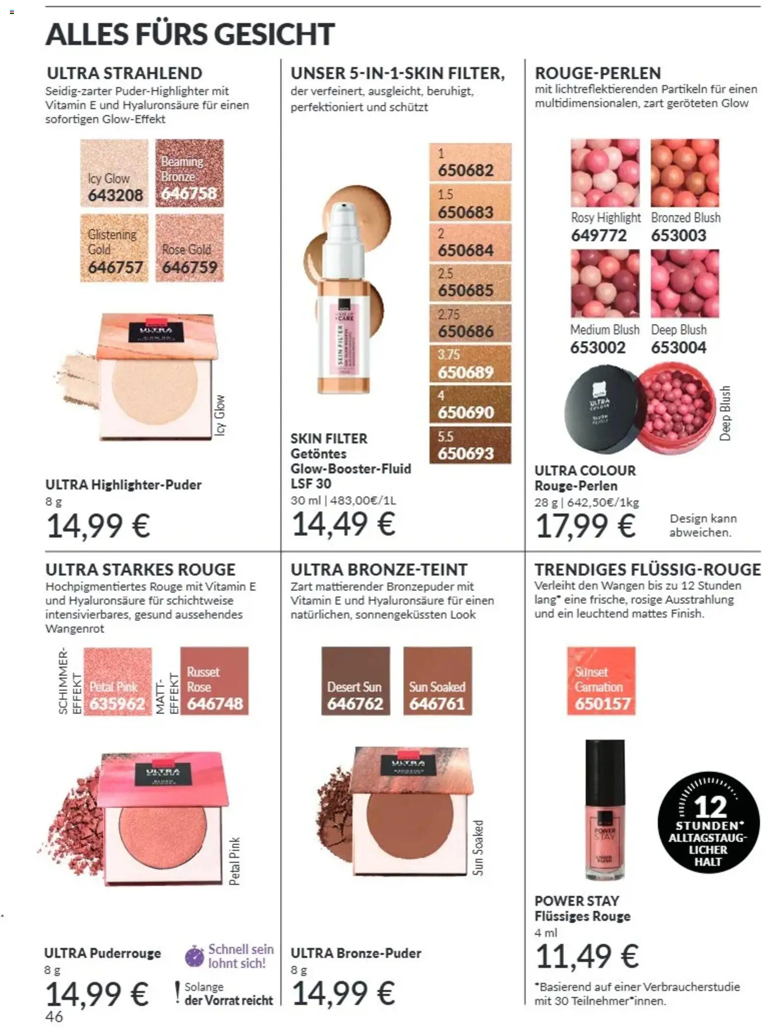 AVON Katalog August 2026 – gültig ab 08.08.2026 | Seite: 46 | Produkte: Rouge, Blush