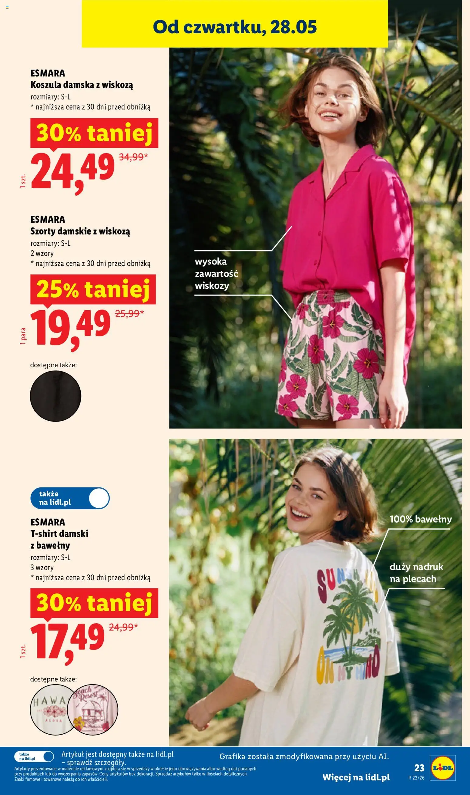 Lidl Katalog od 25.05.2026 | Strona: 27 | Produkty: Szorty, Koszula