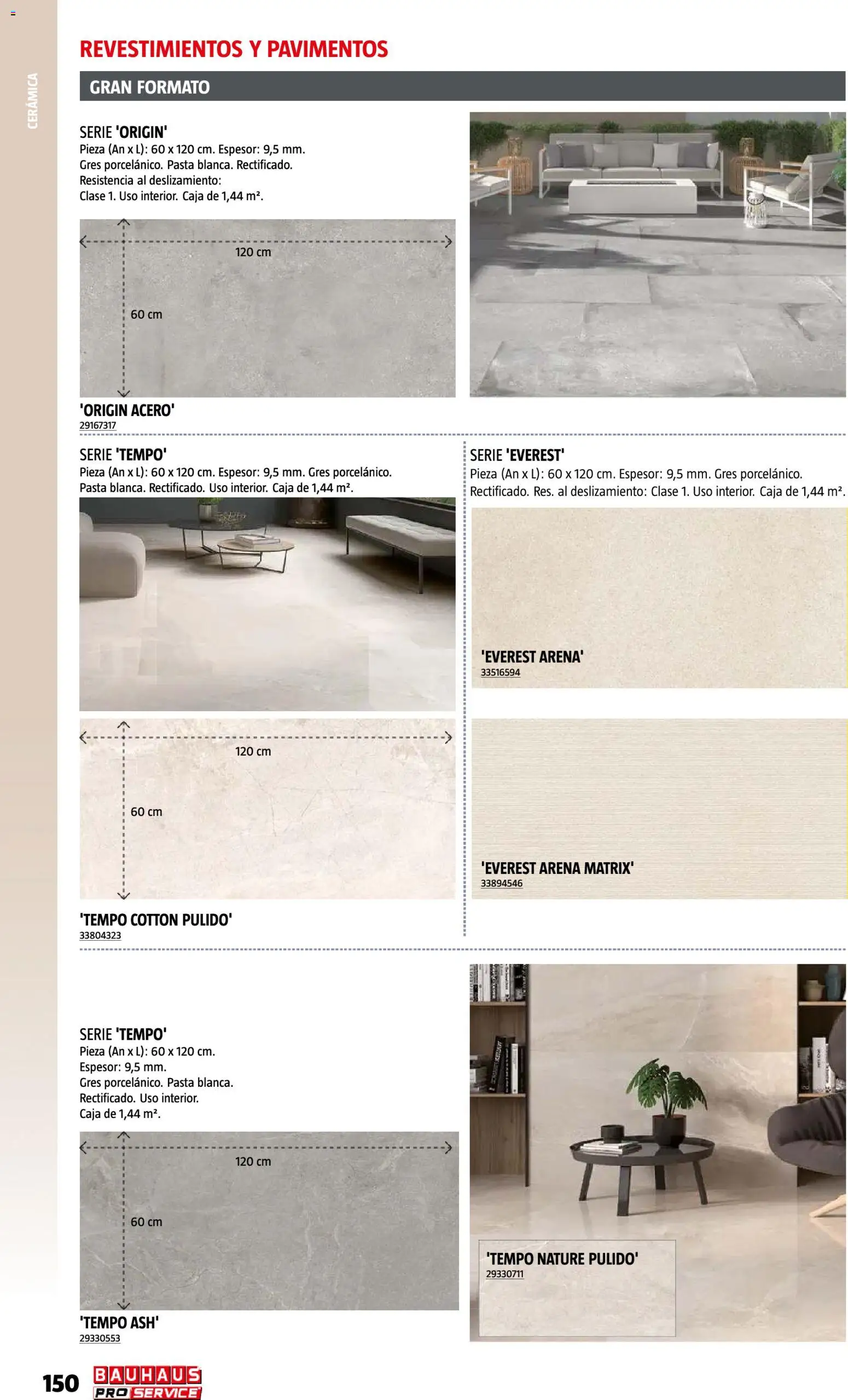 Bauhaus ProService │ válido desde el 11/05/2026 | Página: 150 | Productos: Pasta, Caja