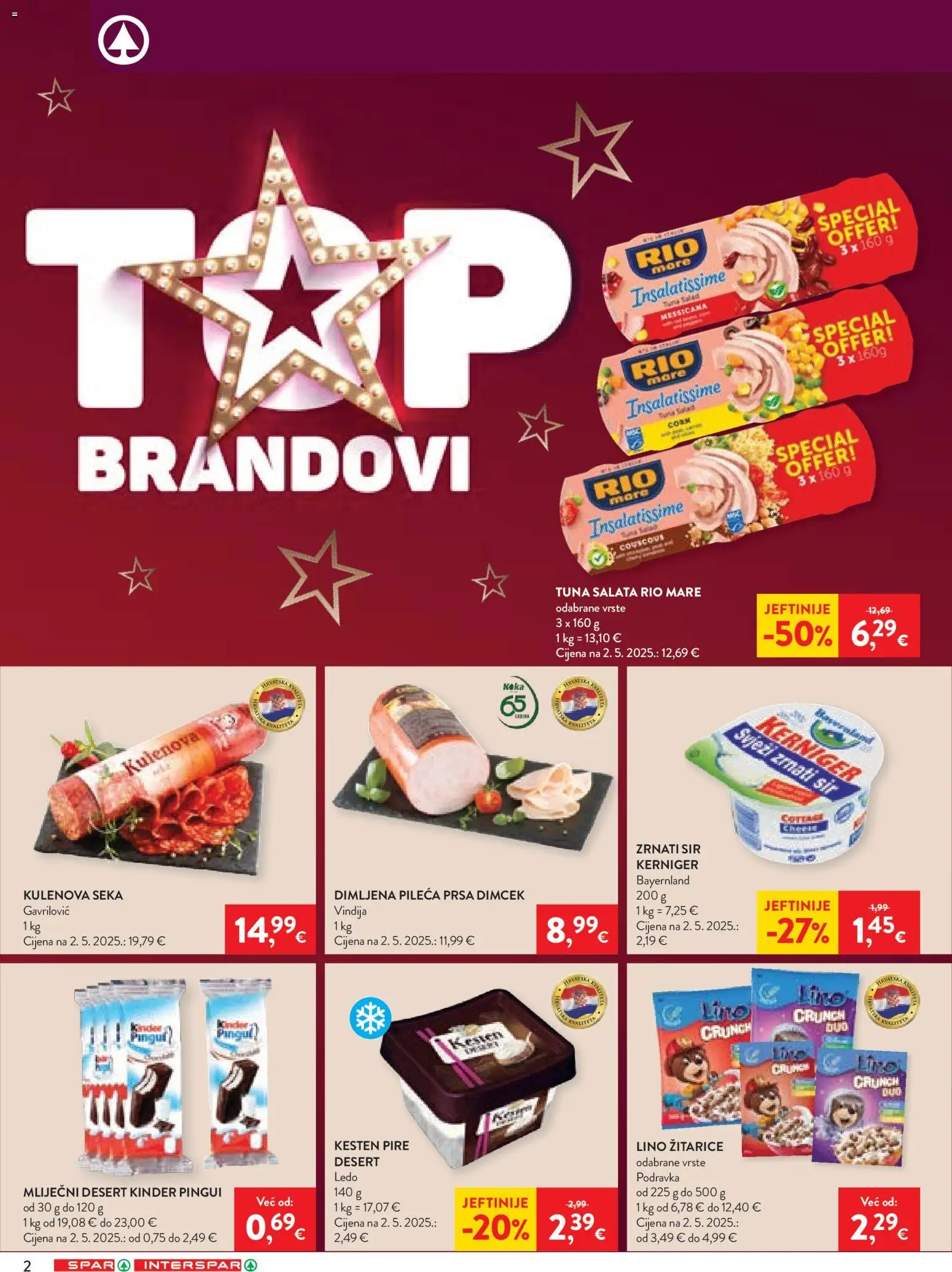 Spar katalog | vrijedi od 21.10.2026 | Stranica: 2