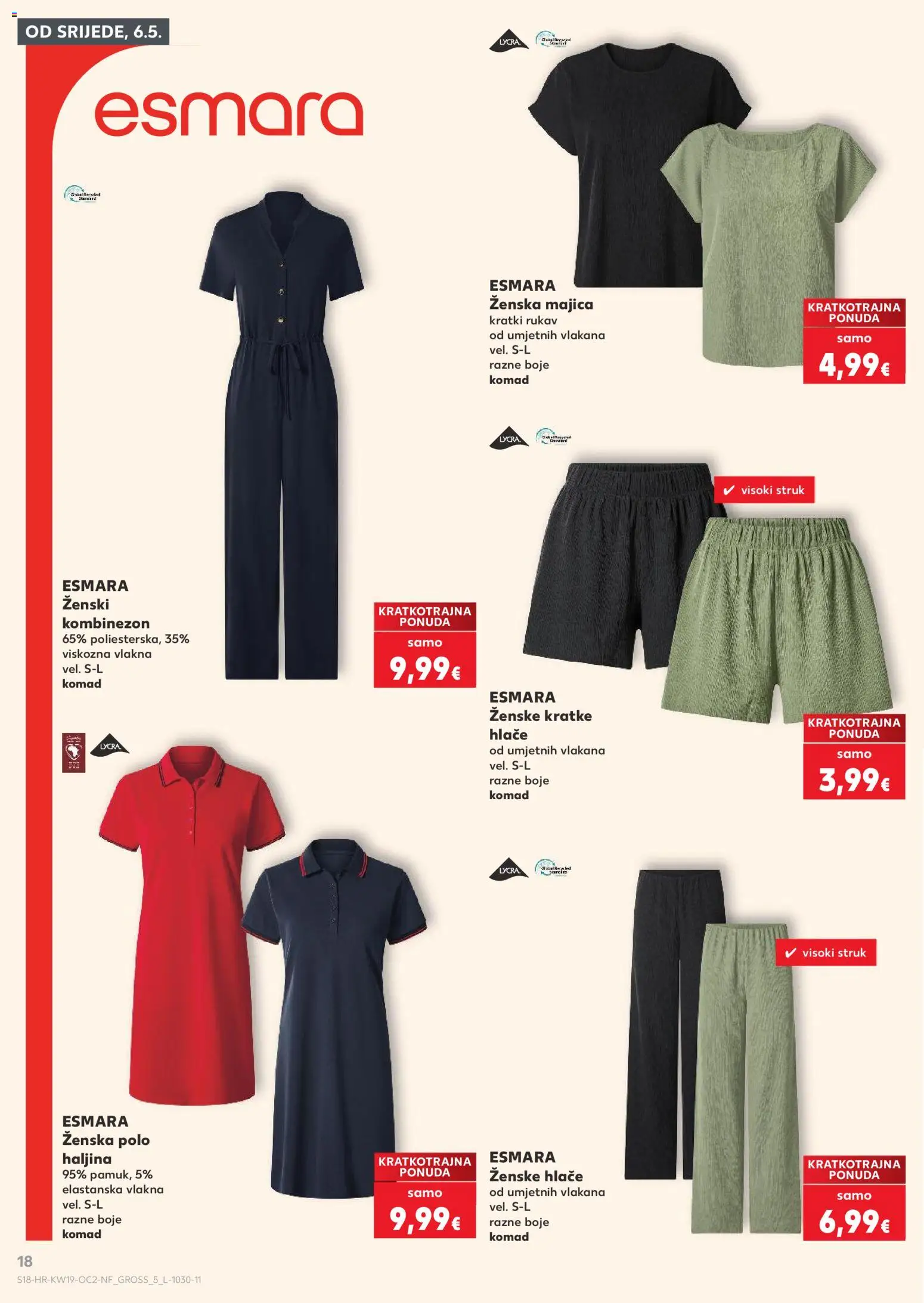 Kaufland HR akciós ujság - amely érvényes a következő dátumtól: 06.05.2026 | Oldal: 18