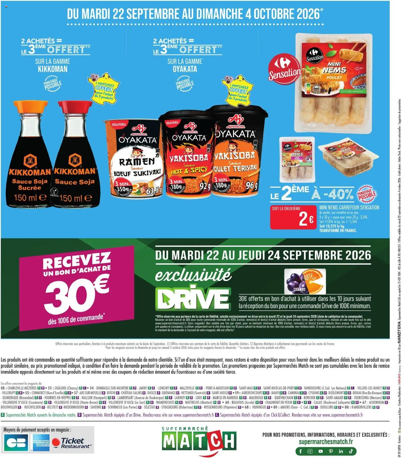 {H1} | Page: 24 | Produits: Sauce soja, Crevettes, Poulet, Figurines