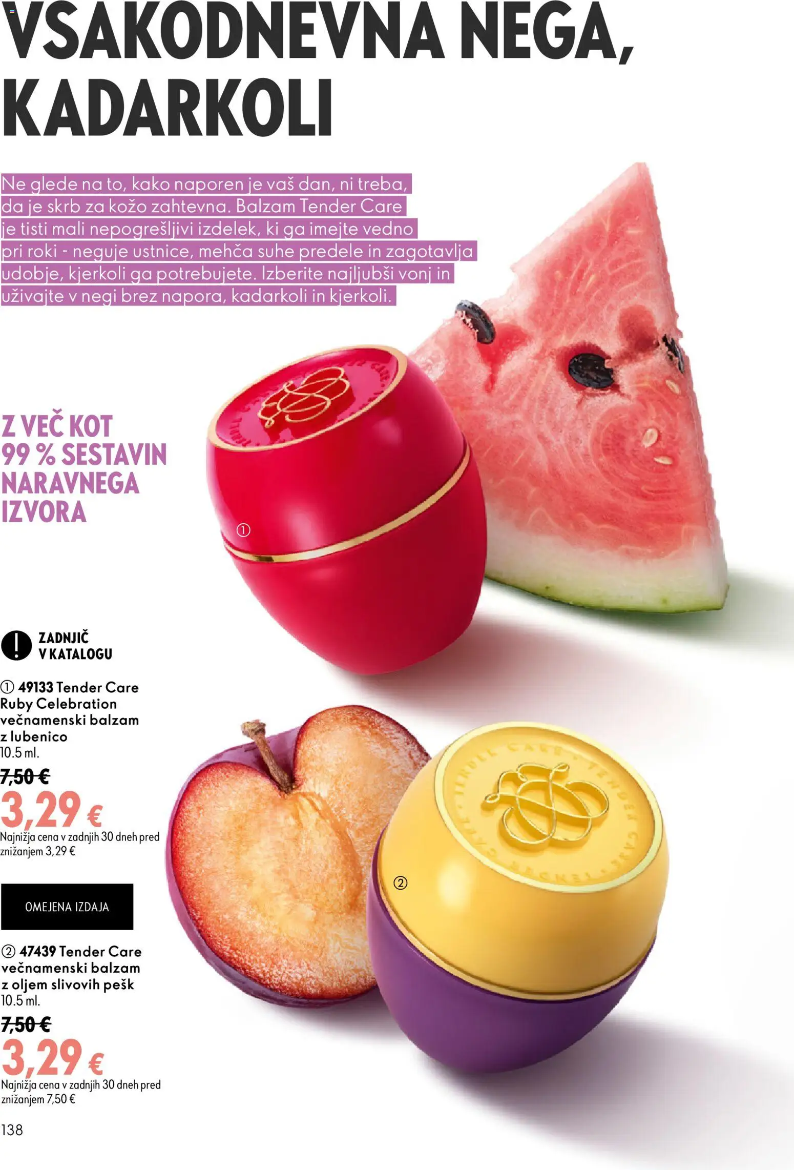 Novi Oriflame katalog ponudbe – veljaven od 26.08.2026 | Stran: 138