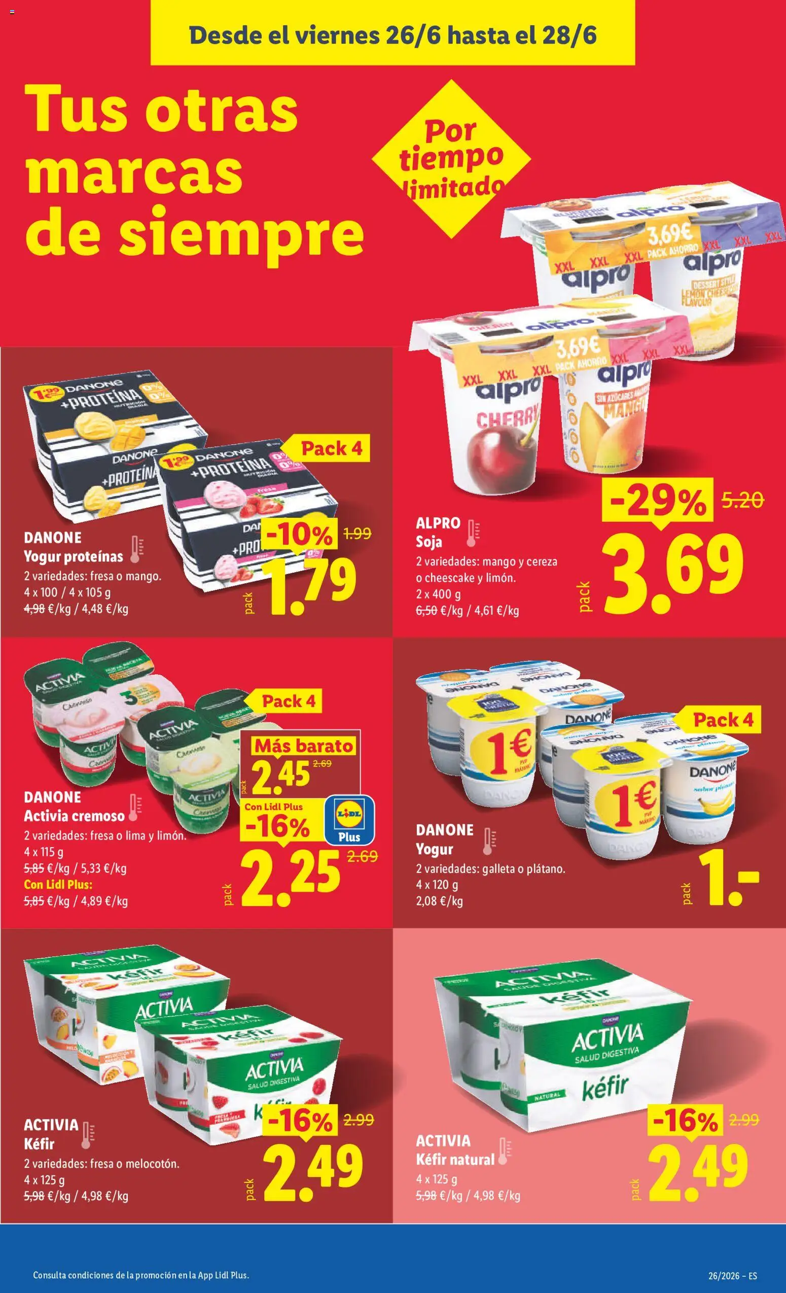 Lidl folleto │ válido desde el 22.06.2026 | Página: 29 | Productos: Lima, Yogur, Ρούτερ