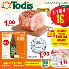 Anteprima del volantino Todis volantino Sicilia valido a partire dal 20/08/2026
