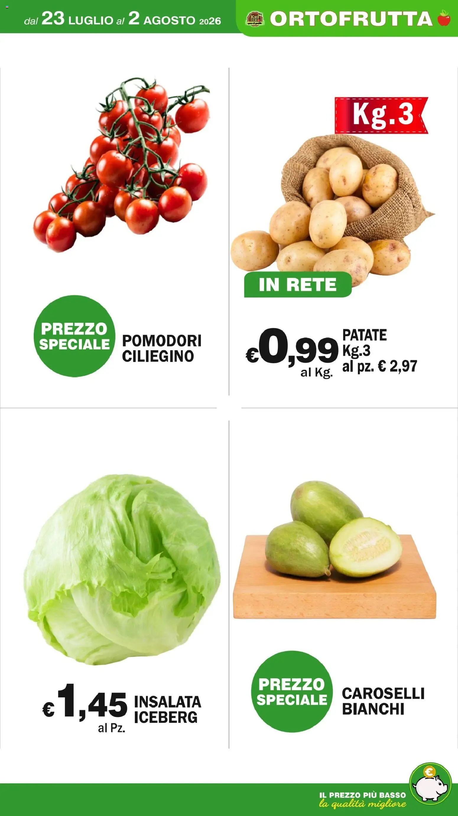 Volantino Primo Prezzo del 23/07/2026 | Pagina: 40
