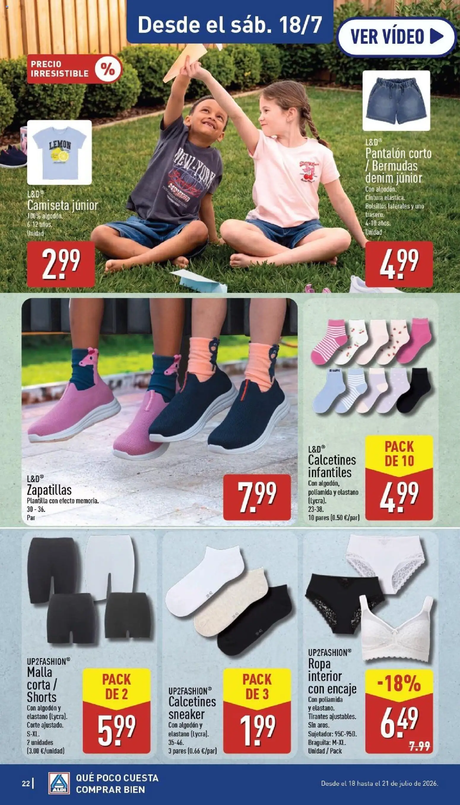 Aldi folleto Canarias │ válido desde el 13/07/2026 | Página: 22