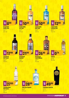 TopCC Aktionen Spirituosen ab 26.01.2026 gültig | Seite: 5 | Produkte: Malfy Gin, Likör, Gin