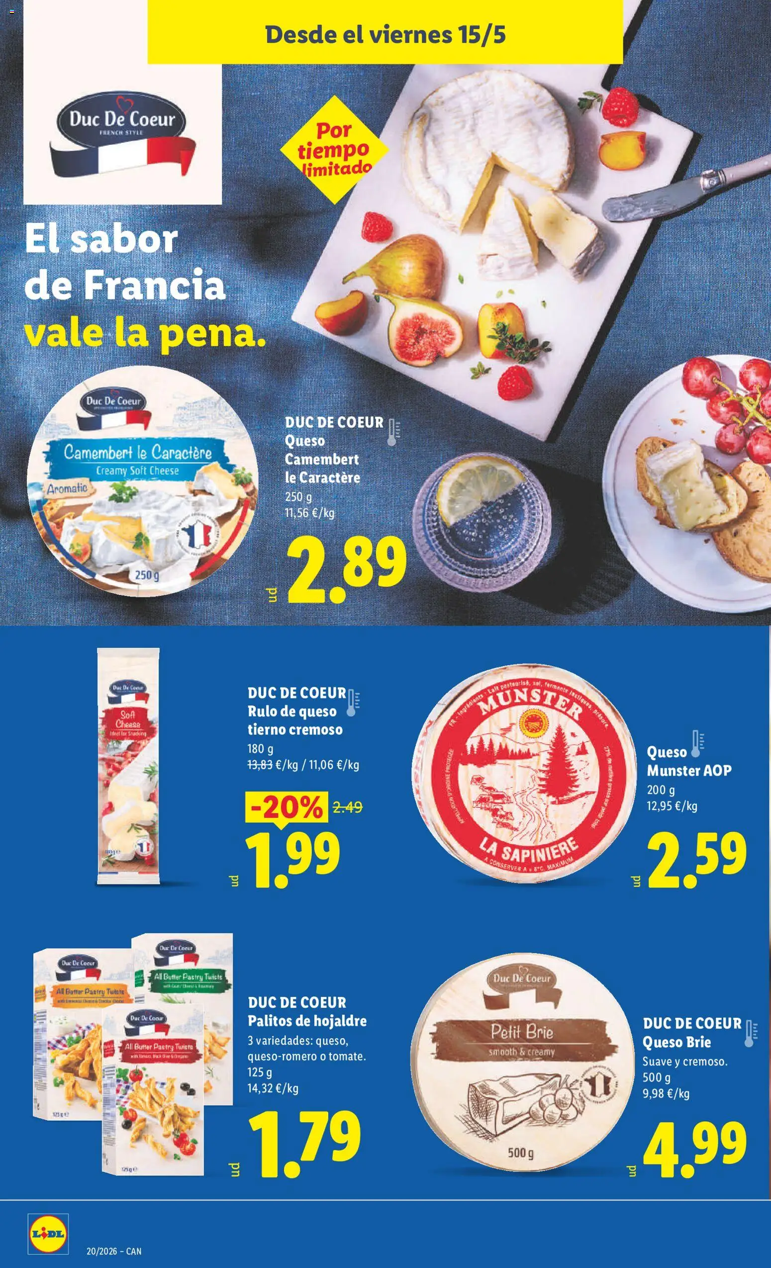 Lidl folleto │ válido desde el 11.05.2026 | Página: 34 | Productos: Μπάρα σαπουνιού, Queso