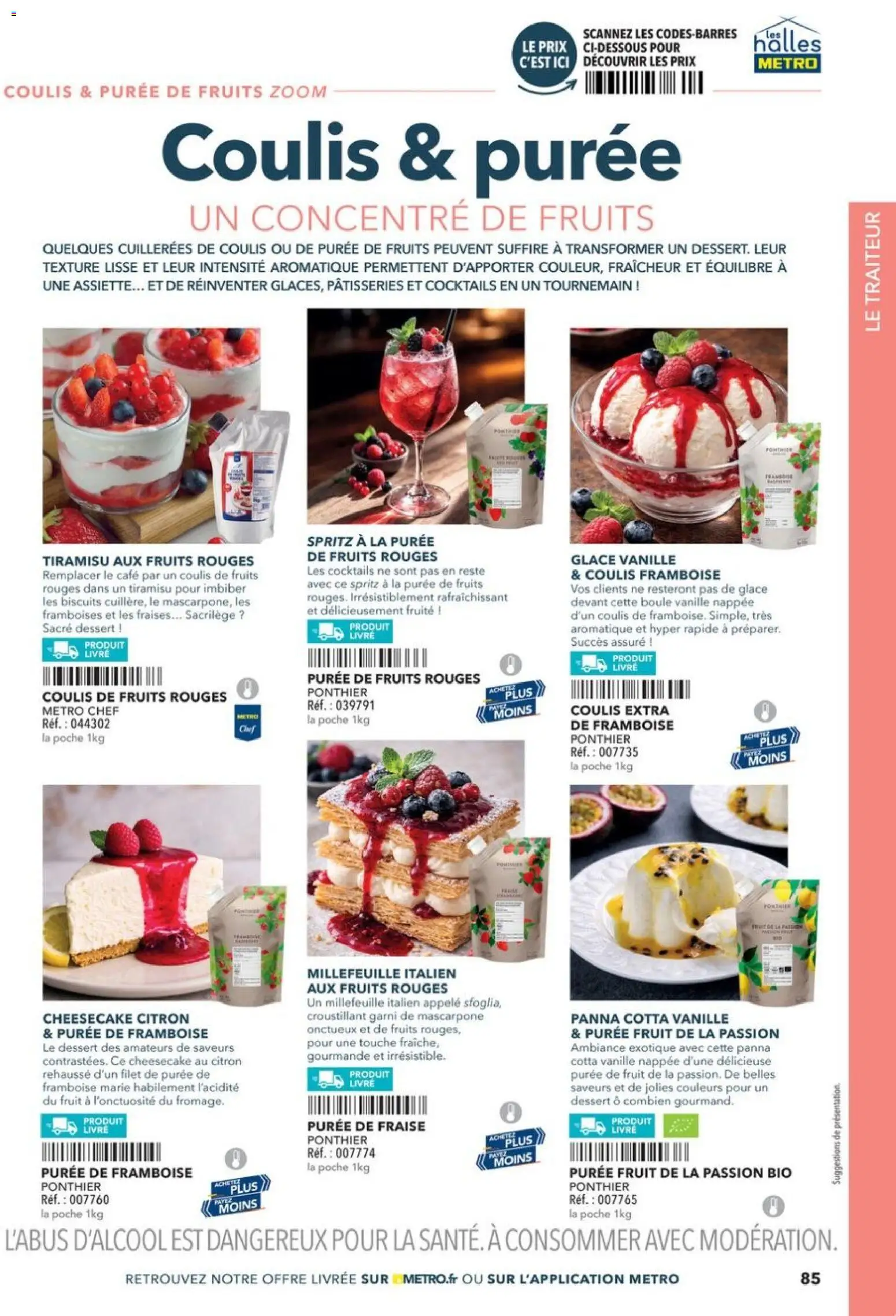 {H1} | Page: 85 | Produits: Fraise, Café, Fraises, Livre