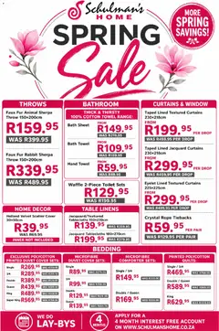 Schulman's Home specials catalogue – valid from 03/09/2026