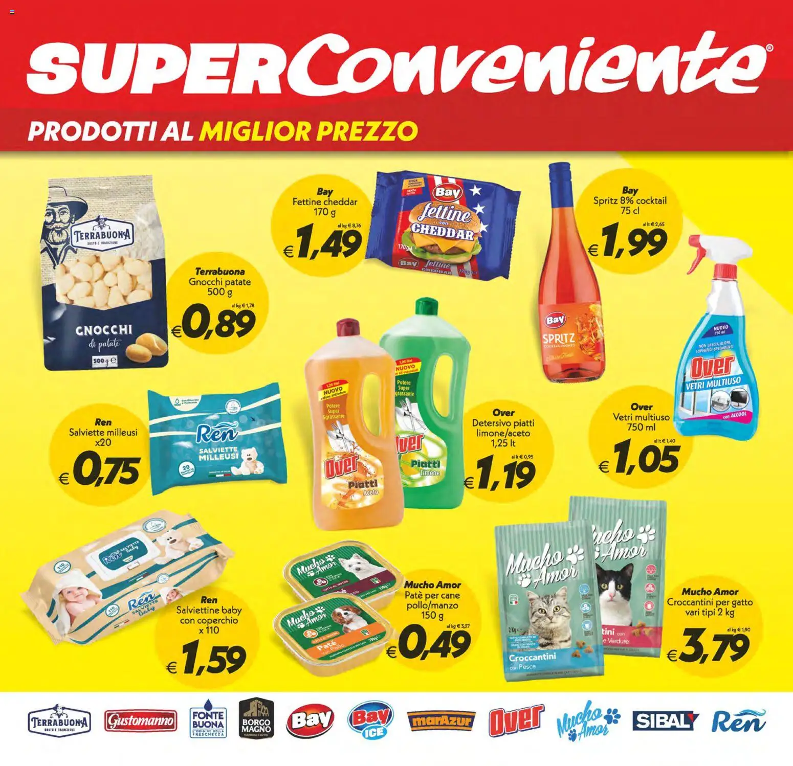Volantino SuperConveniente del 29.05.2026 | Pagina: 19 | Prodotti: Paté, Pesce, Limone, Gnocchi