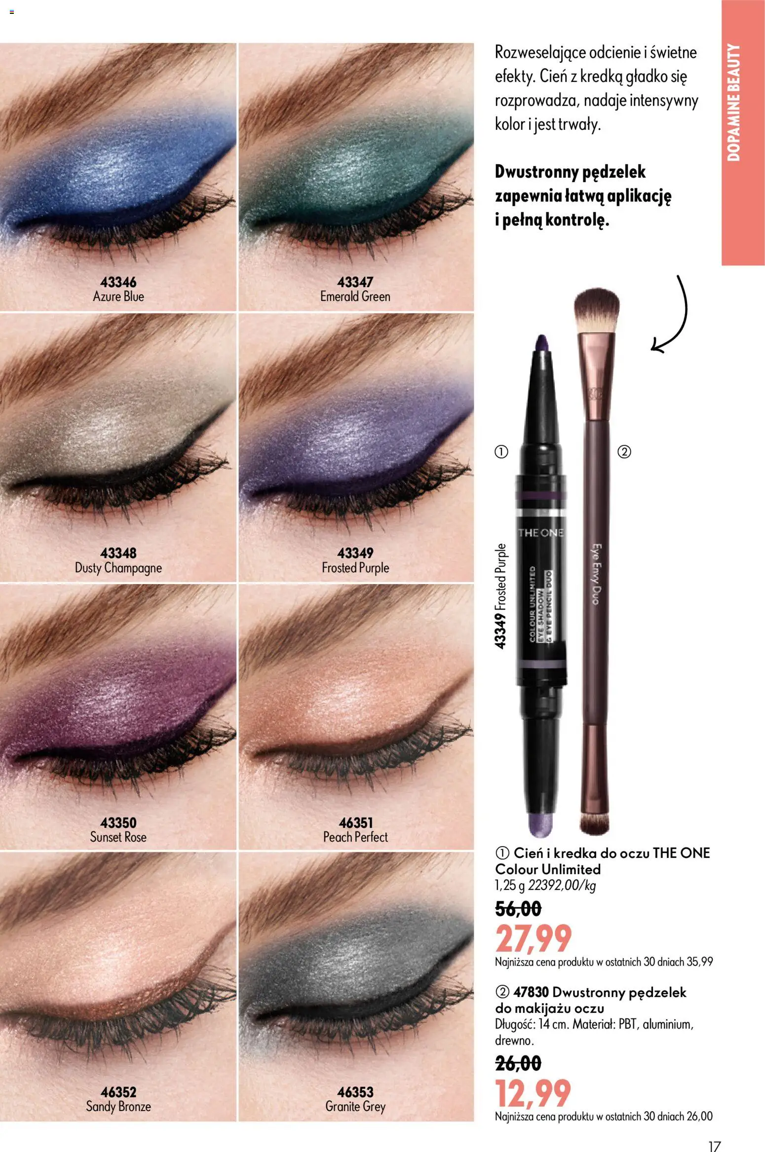 Oriflame Katalog 11 2026 od 29.07.2026 | Strona: 17 | Produkty: Champagne, Kredka do oczu