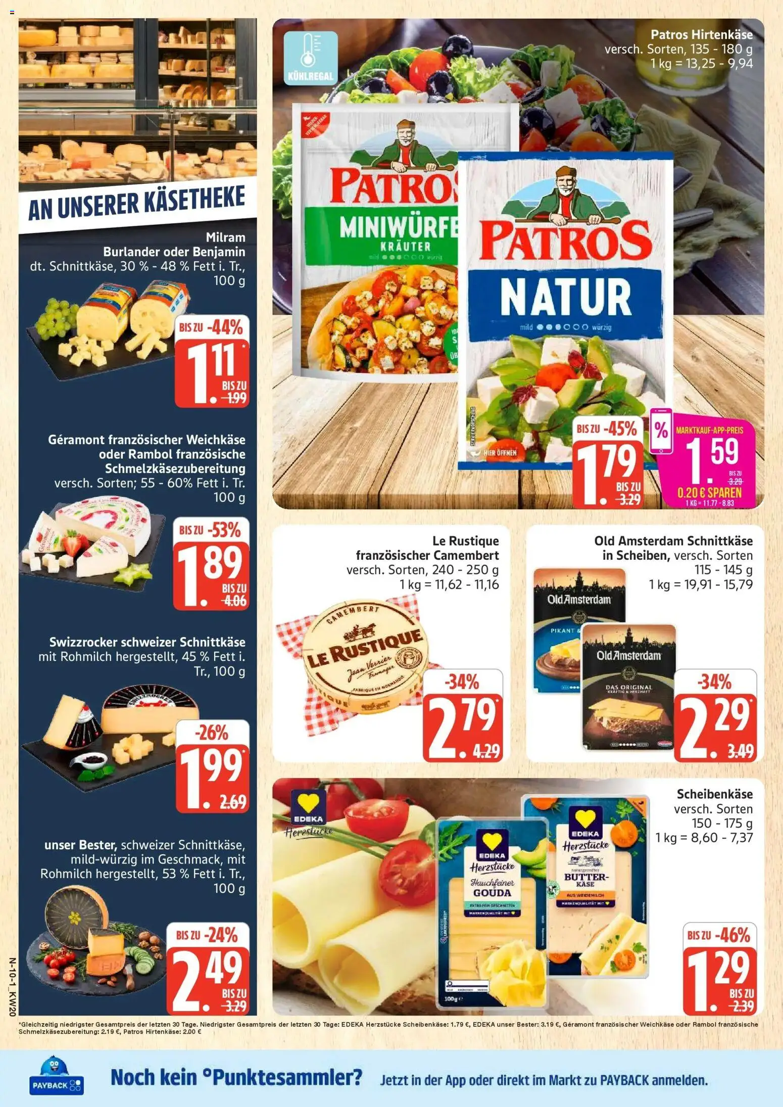 Marktkauf Prospekt Cuxhaven	 – gültig ab 10.05.2026 | Seite: 10 | Produkte: Geramont, Butter, Käse, Patros