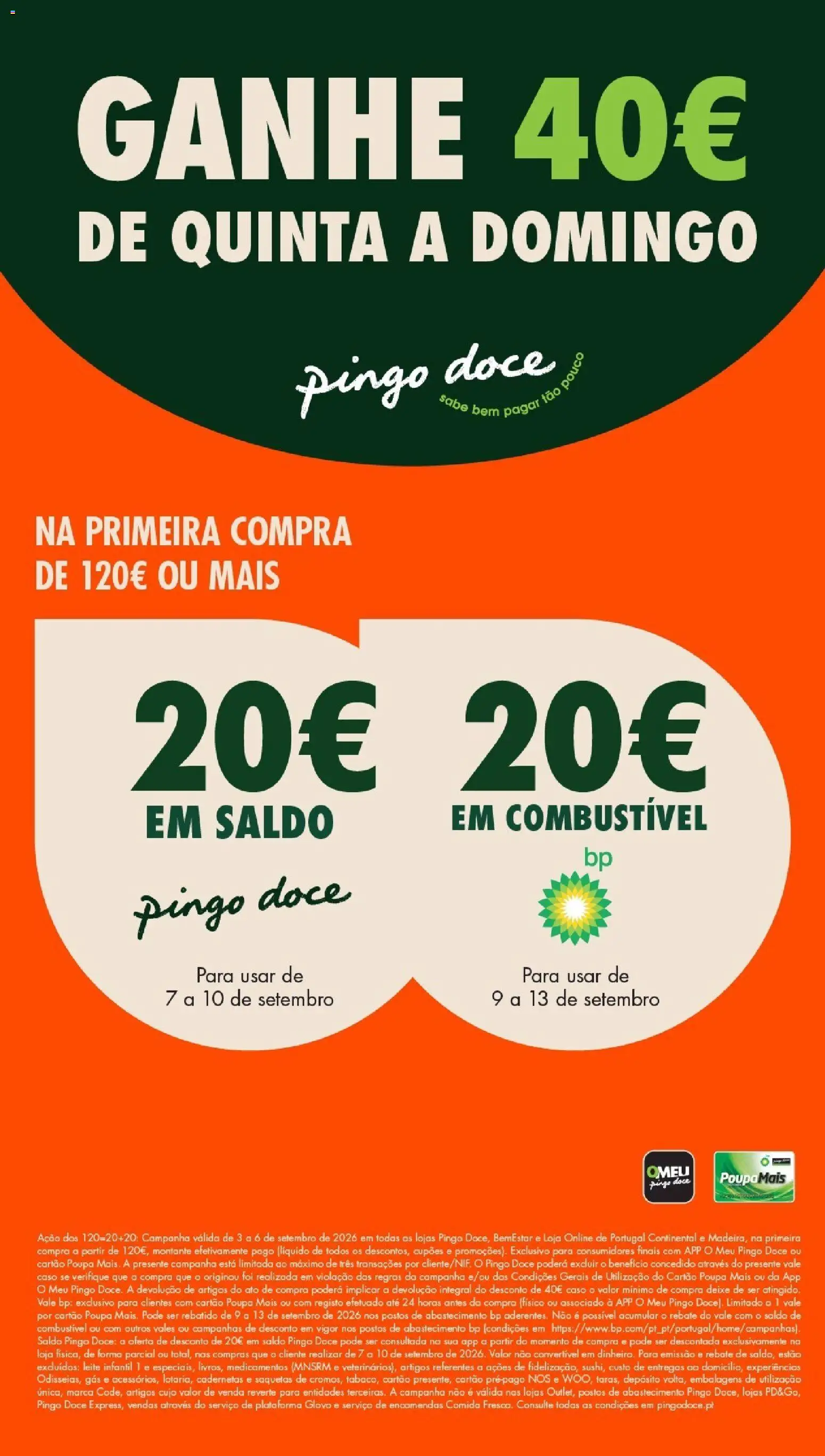 Pingo Doce Poupe este Fim de Semana │ válido de 04/09/2026 | Página: 1 | Produtos: Leite infantil, Leite, Saquetas
