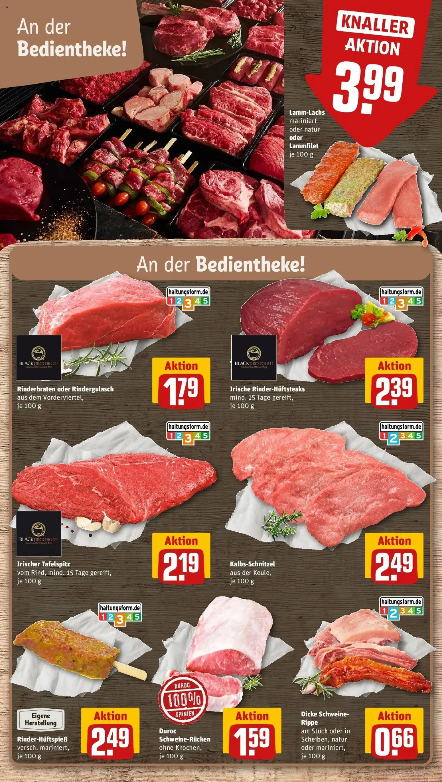 REWE Prospekt ab 12.10.2026 zum Blättern » Angebote | Seite: 6 | Produkte: Rinderbraten, Tafelspitz, Rindergulasch, Schweinerucken