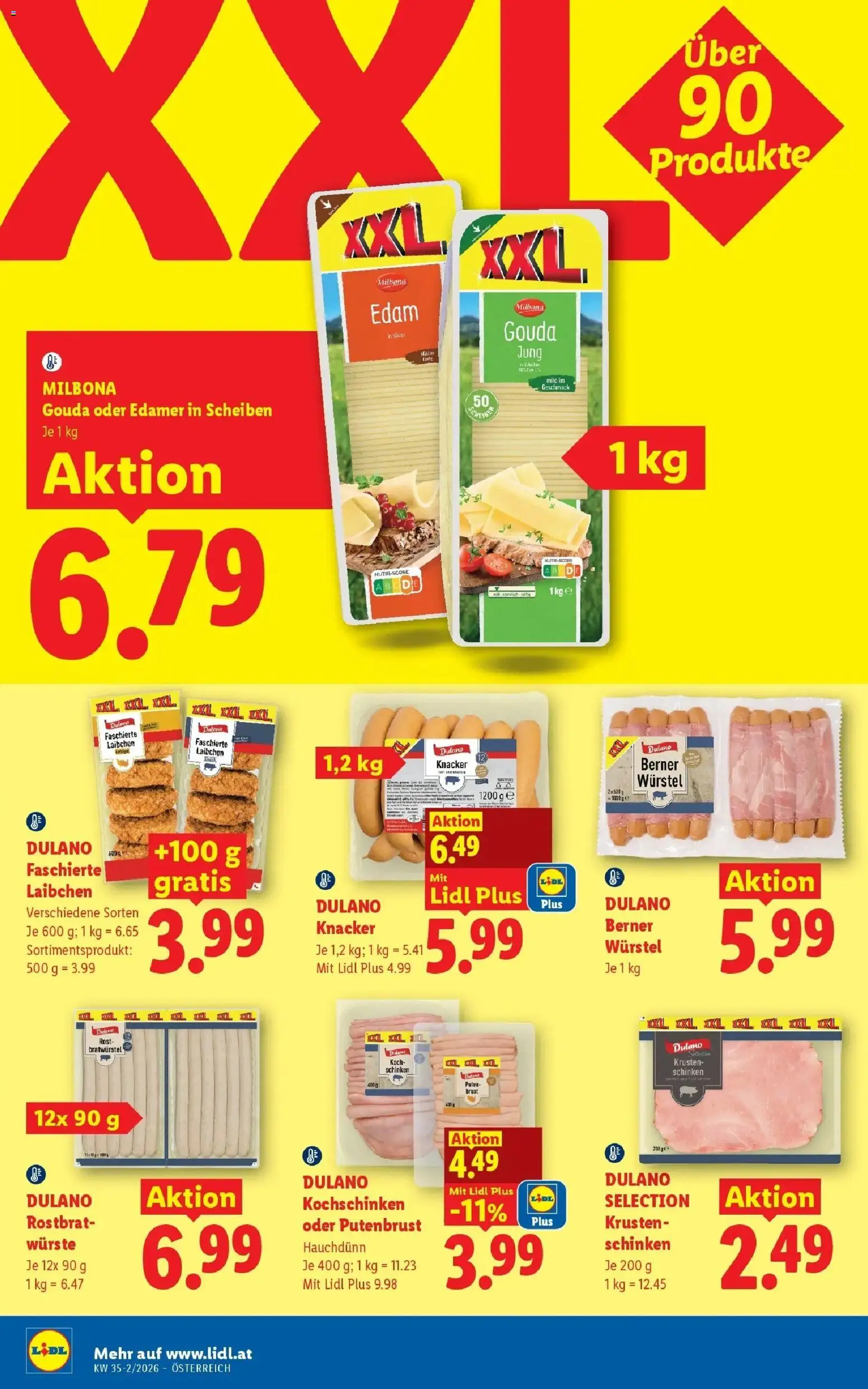 Lidl Flugblatt - Wien ab 23.08.2026 - Angebote ab donnerstag | Seite: 10 | Produkte: Putenbrust, Schinken