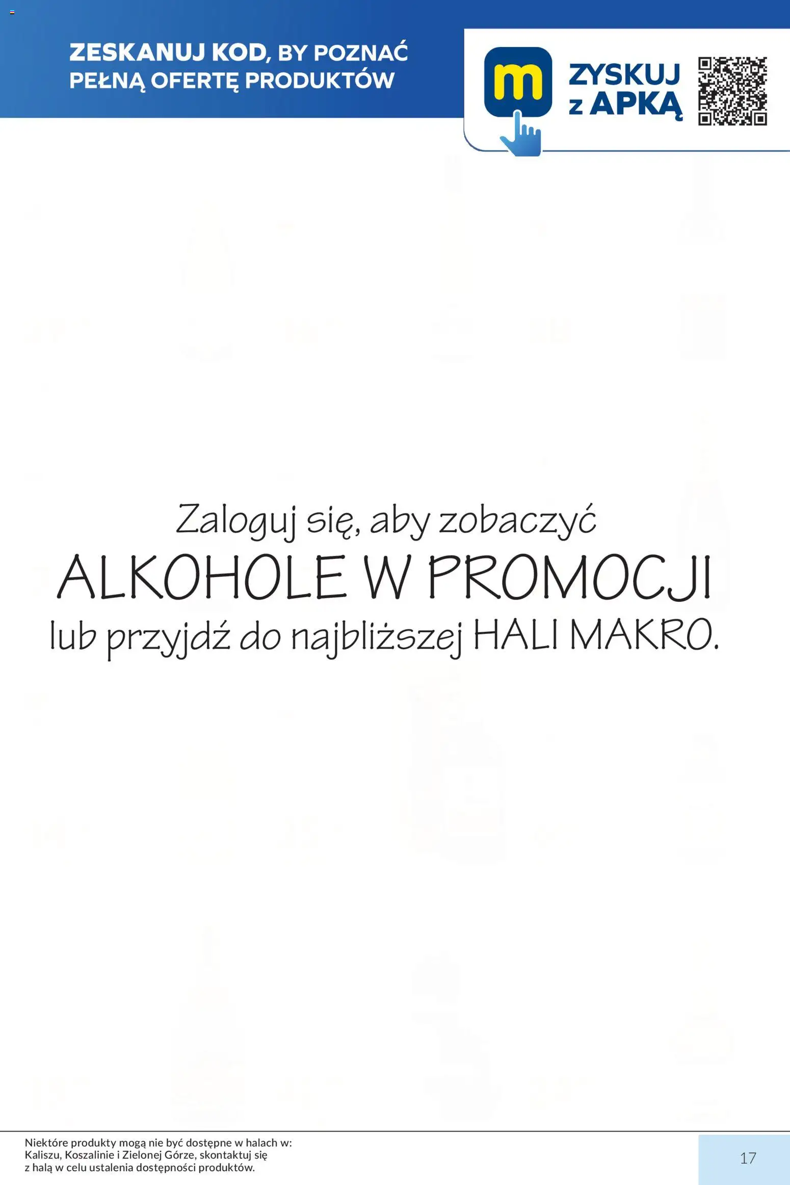 Makro gazetka od 29.09.2026 | Strona: 17 | Produkty: Alkohole