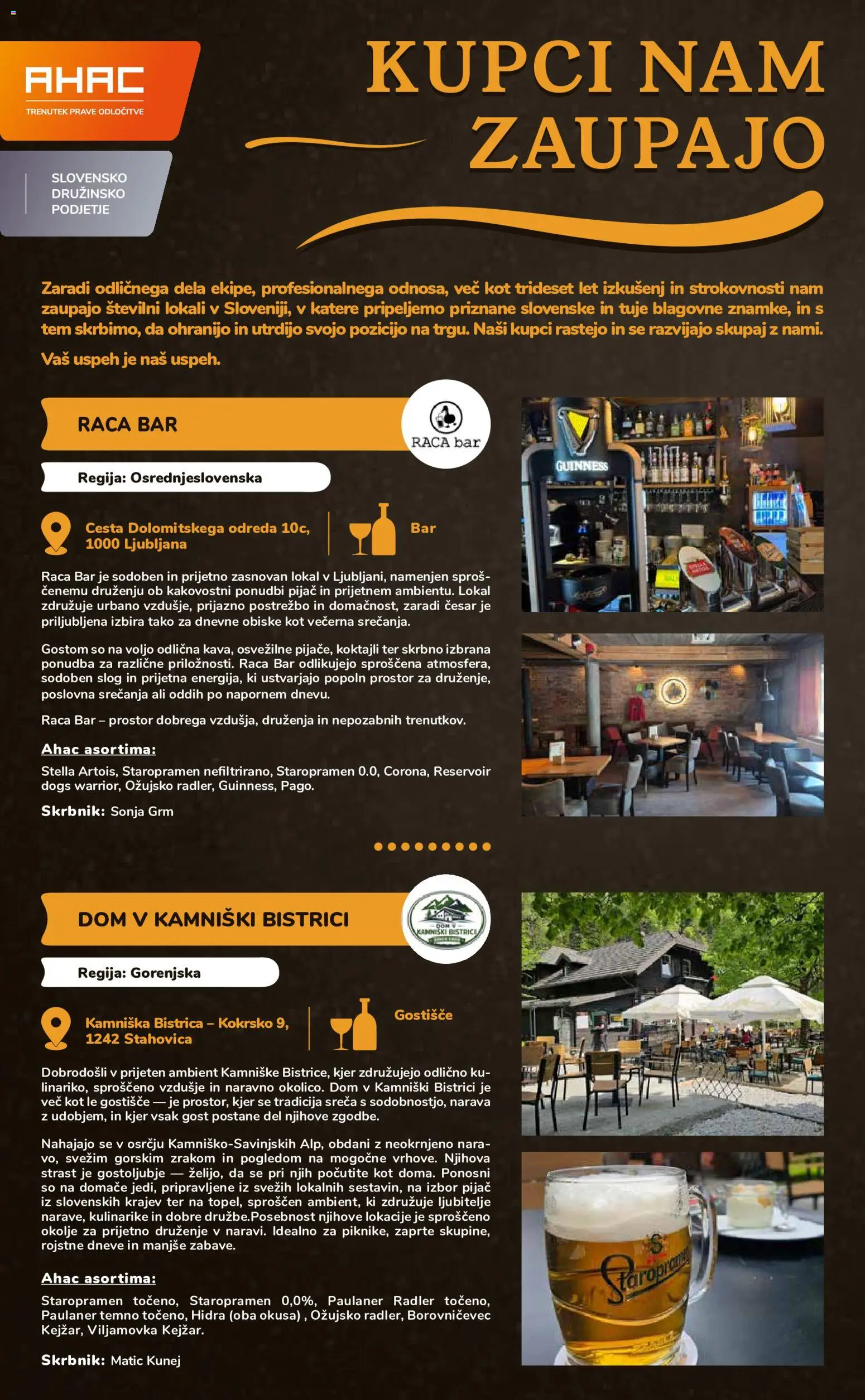 Novi Ahac katalog ponudbe – veljaven od 01.07.2026 | Stran: 12