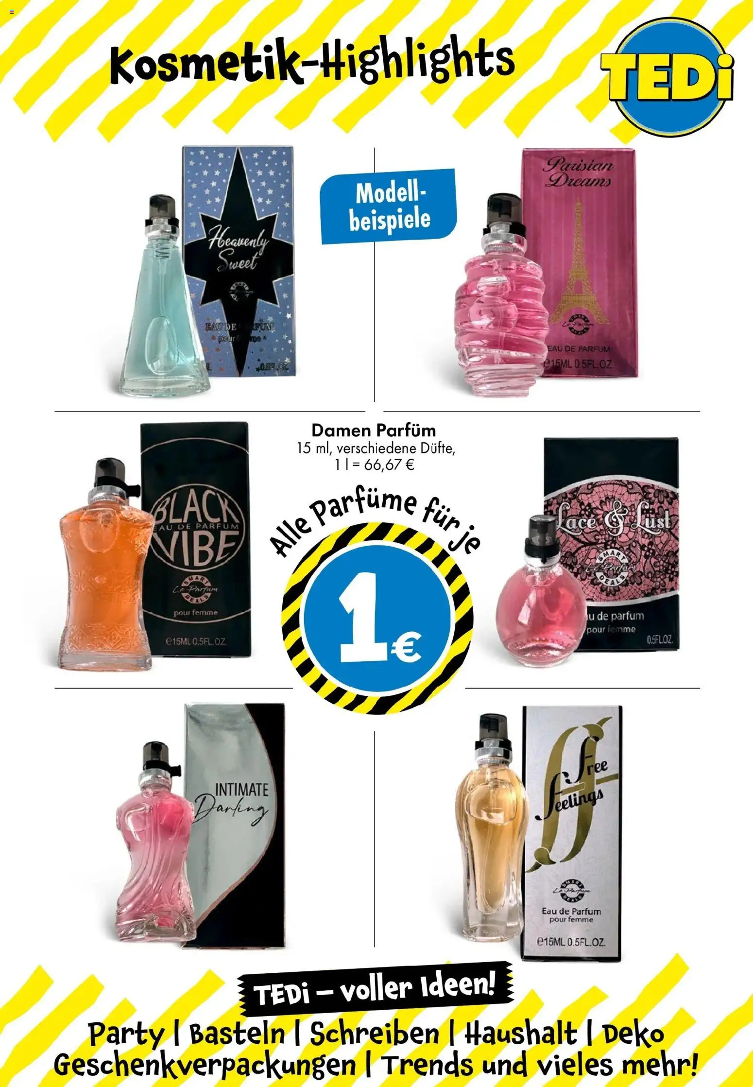 TEDi - TEDi Neueröffnung Dessau-Roßlau – gültig ab 04.03.2026 | Seite: 16 | Produkte: Parfüm, Eau de Parfum